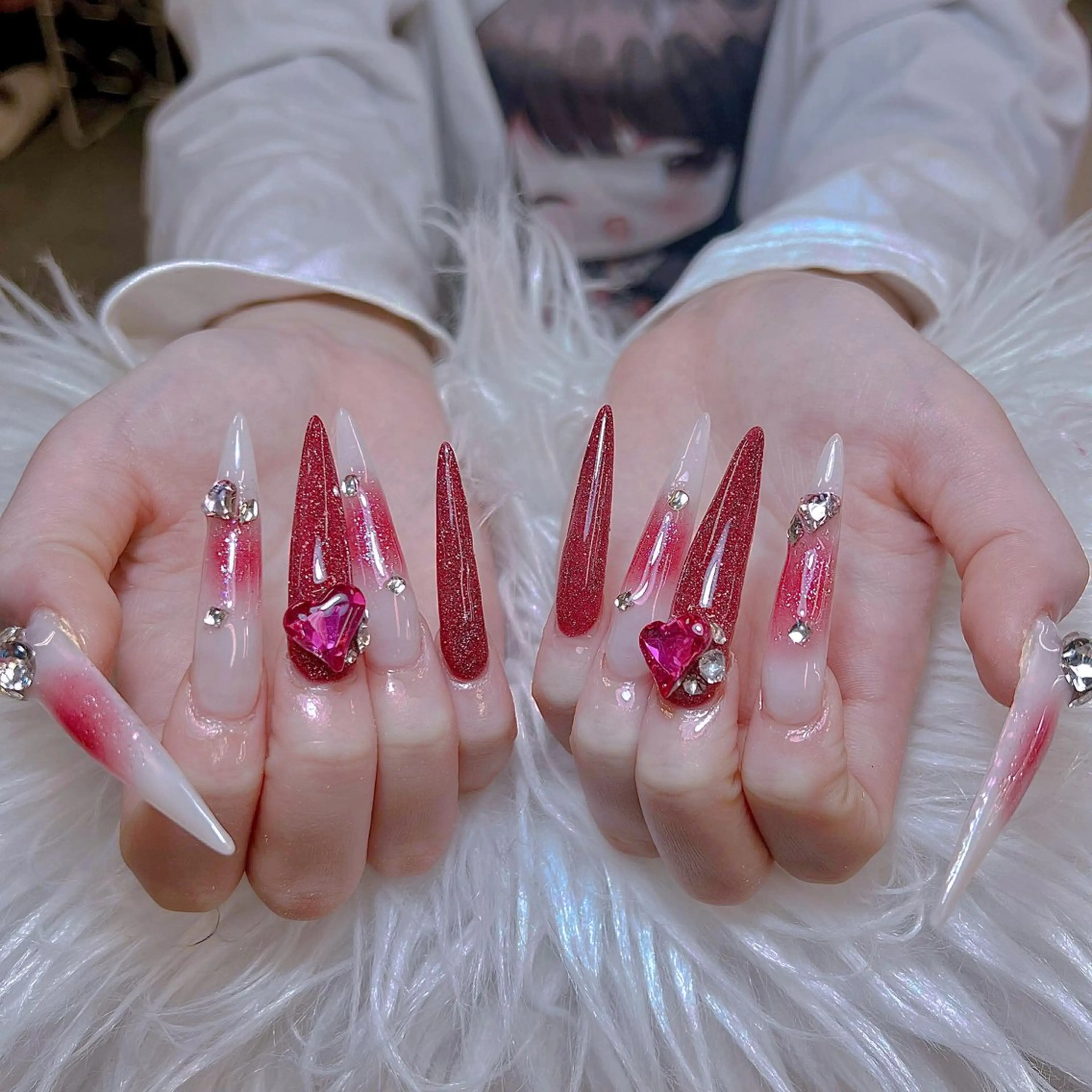 ネイル ANH ゴテゴテネイルのネイルデザイン