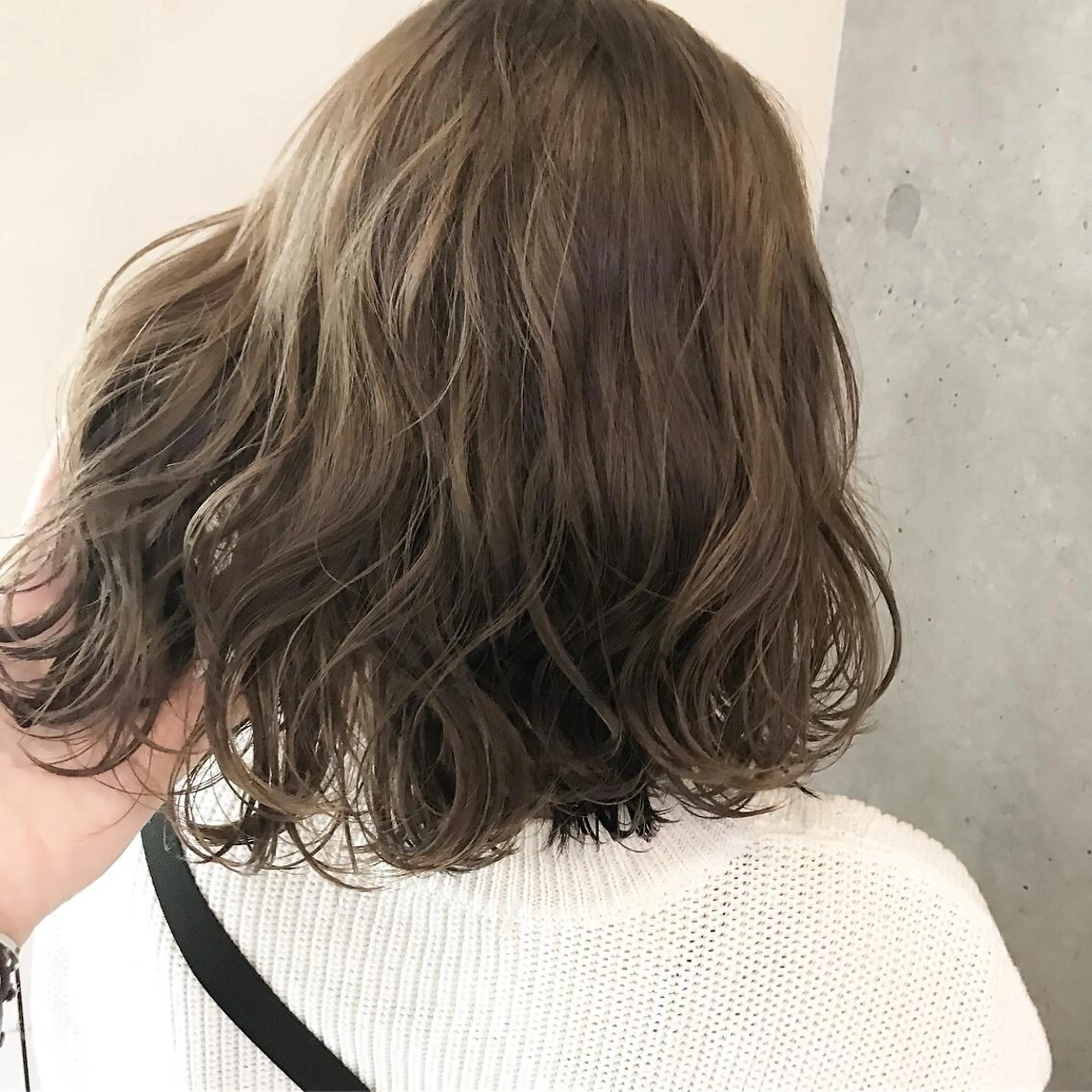 ミディアム カラー カット ヘアカラー トリートメント 北千住でカラーNo1 高橋優輔のヘアスタイル