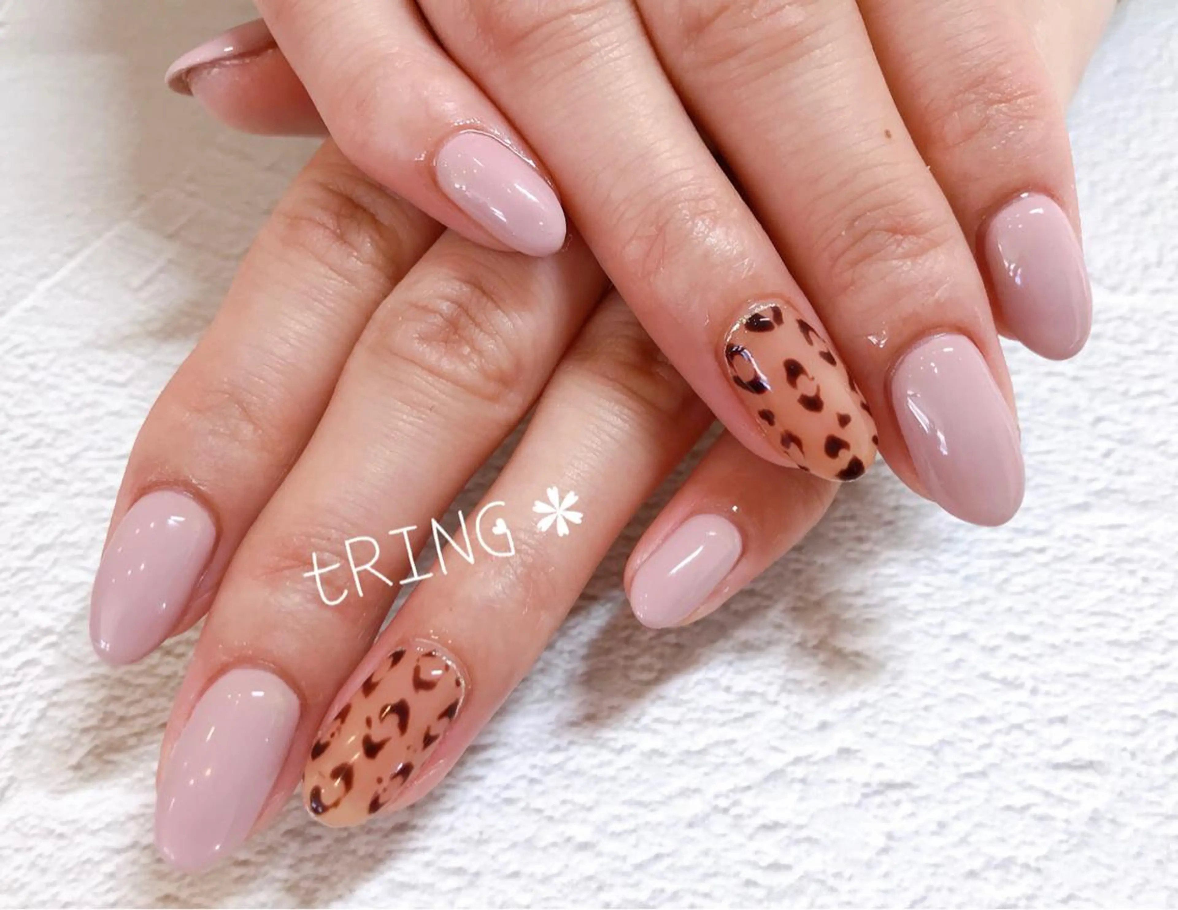 ネイル ハンドネイル tRING＊ しいの木台のネイルデザイン