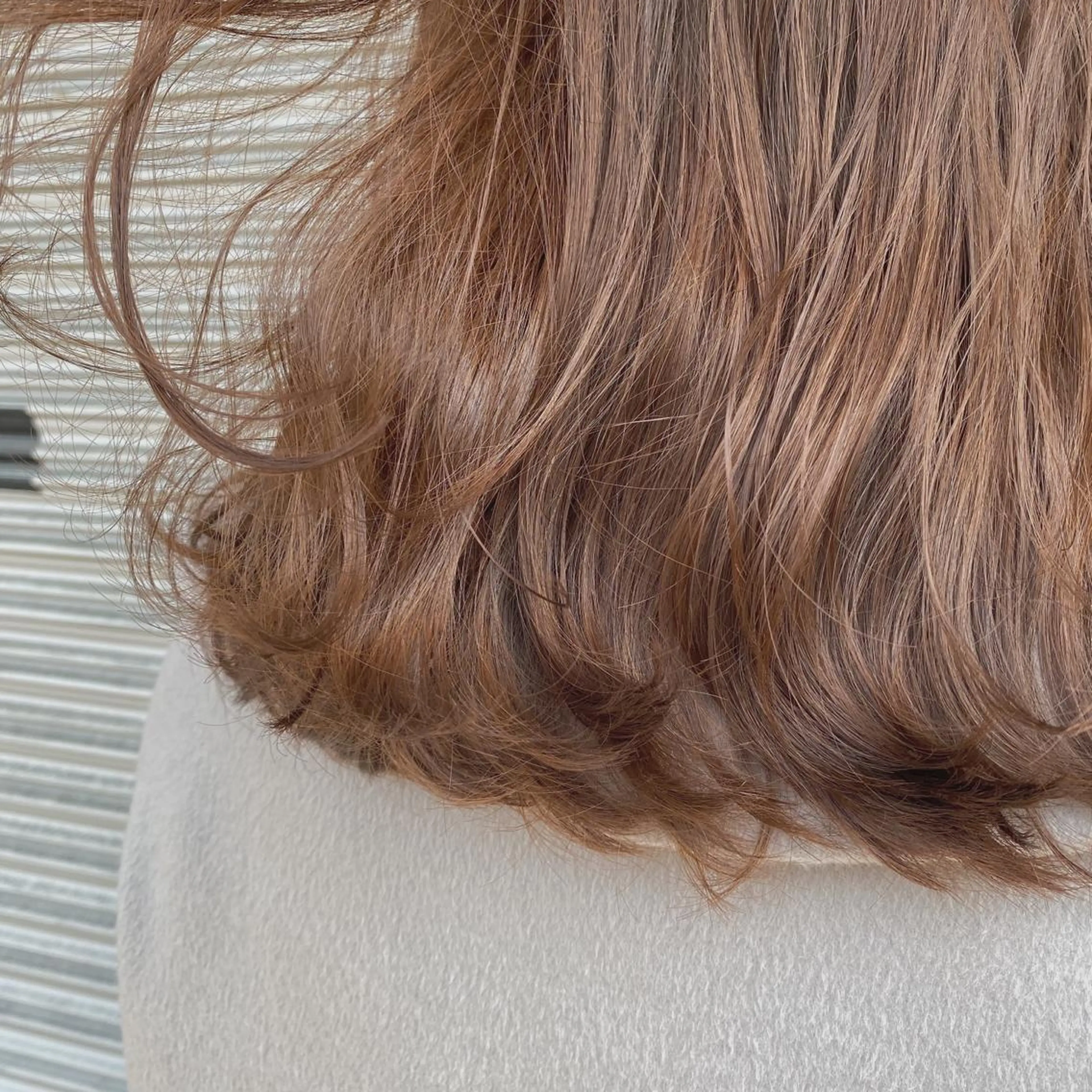 セミロング カラー ヘアアレンジ マツエク・マツパ ベージュカラー カット ヘアカラー トリートメント Kawaguchi Arisaのヘアスタイル