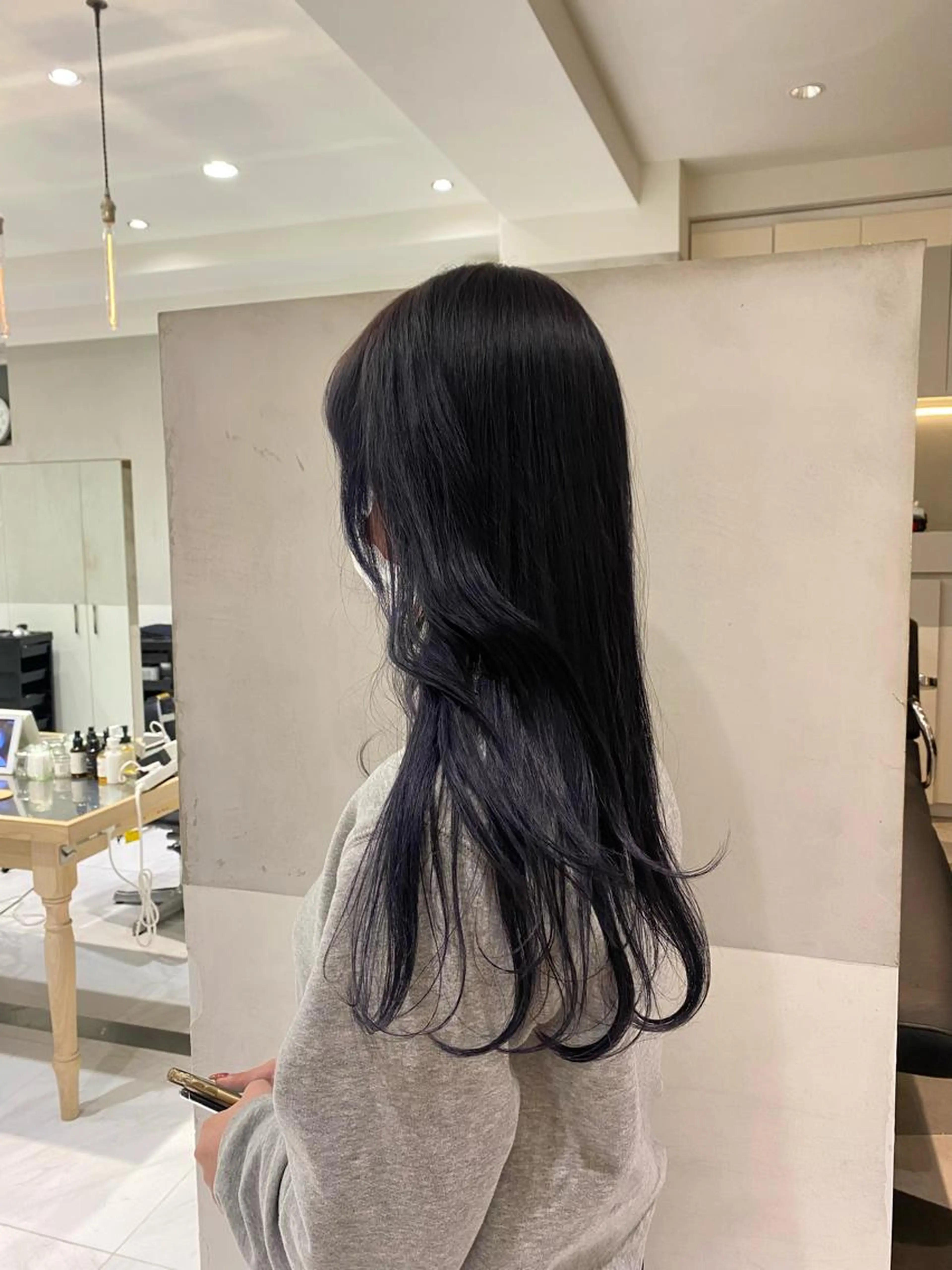 《🖤髪質改善暗髪カラー🖤》暗いけど重たく見えない暗髪カラー➕シャンプートリートメント🧴✨の写真