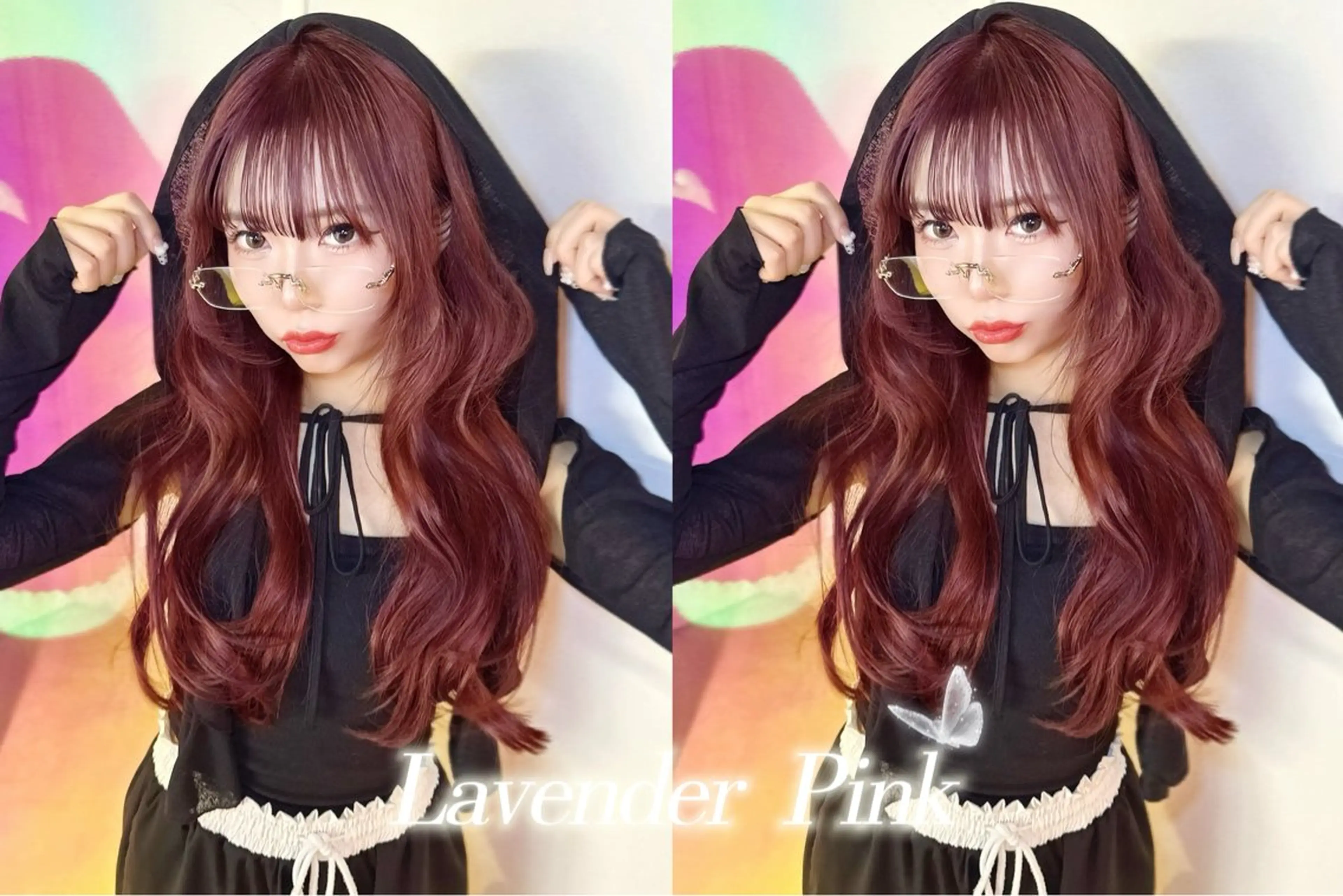 ロング カラー ヘアカラー 渋谷韓国ヘア🇰🇷 SAYAKA🩶ᩚのヘアスタイル