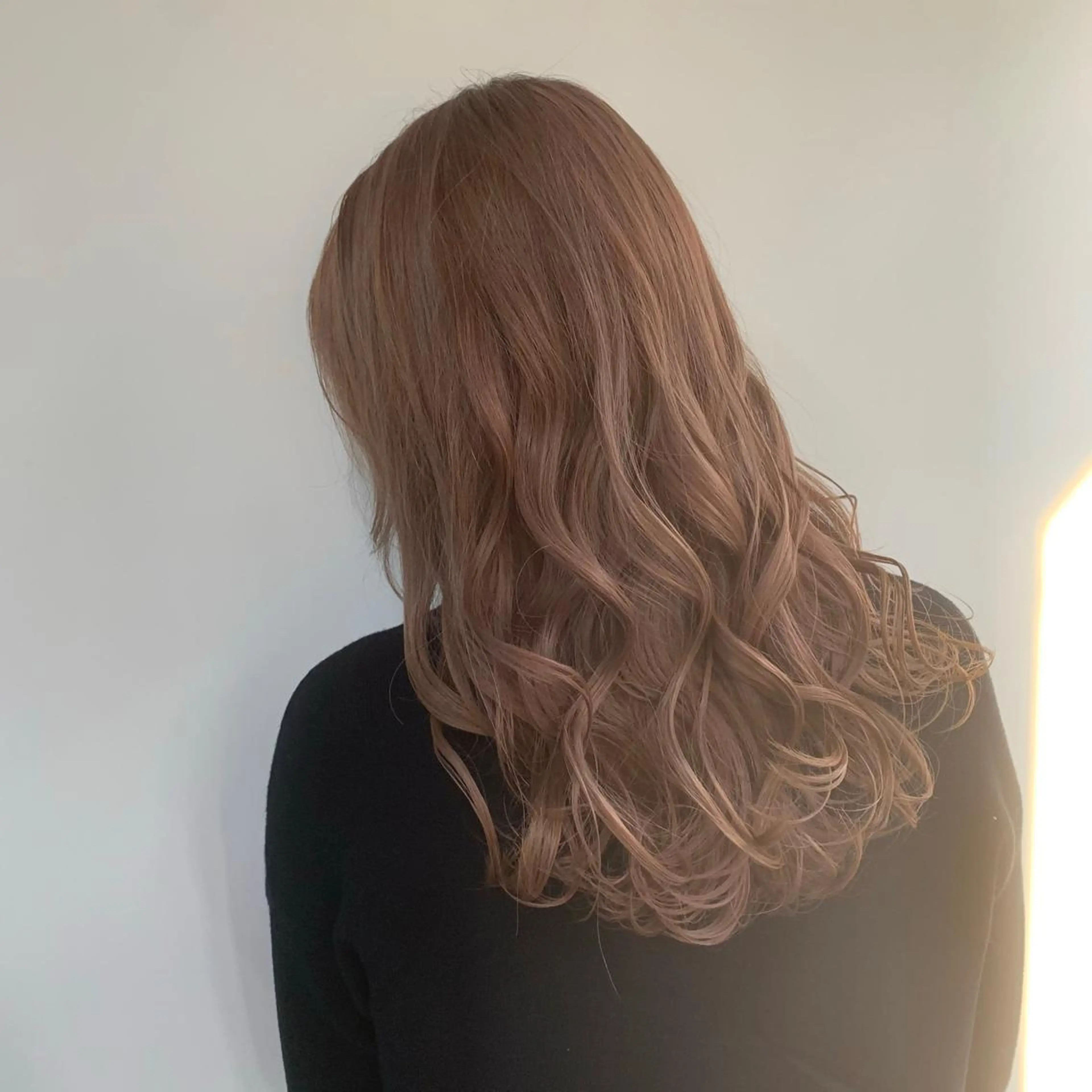 ロング カラー tronc所属・美髪"縮毛矯正" 別所レイヤ【なんば】のヘアスタイル