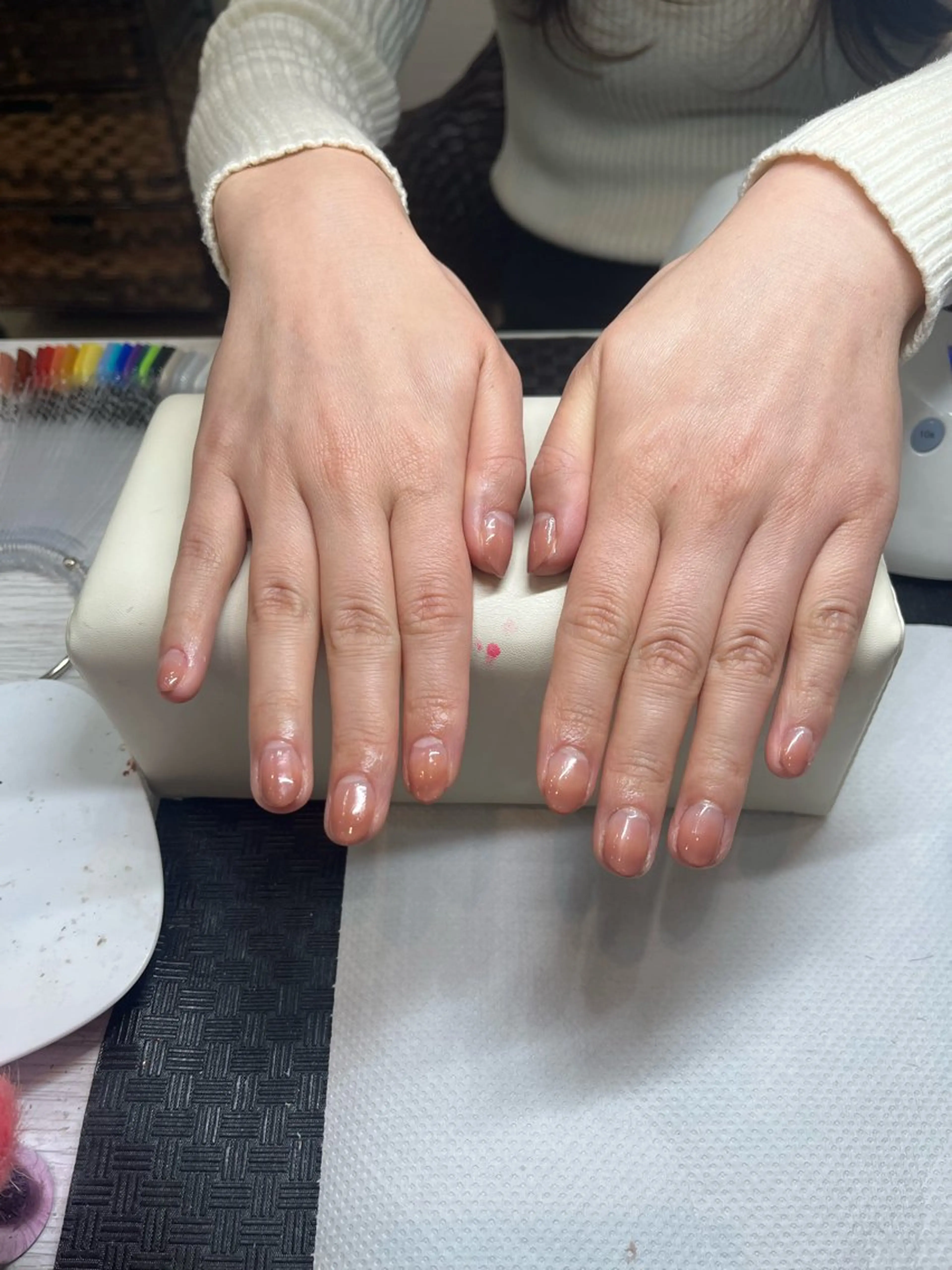 グラデーションネイルorフレンチネイル オフあり 研修メニュー 【3回目以降の方】の写真