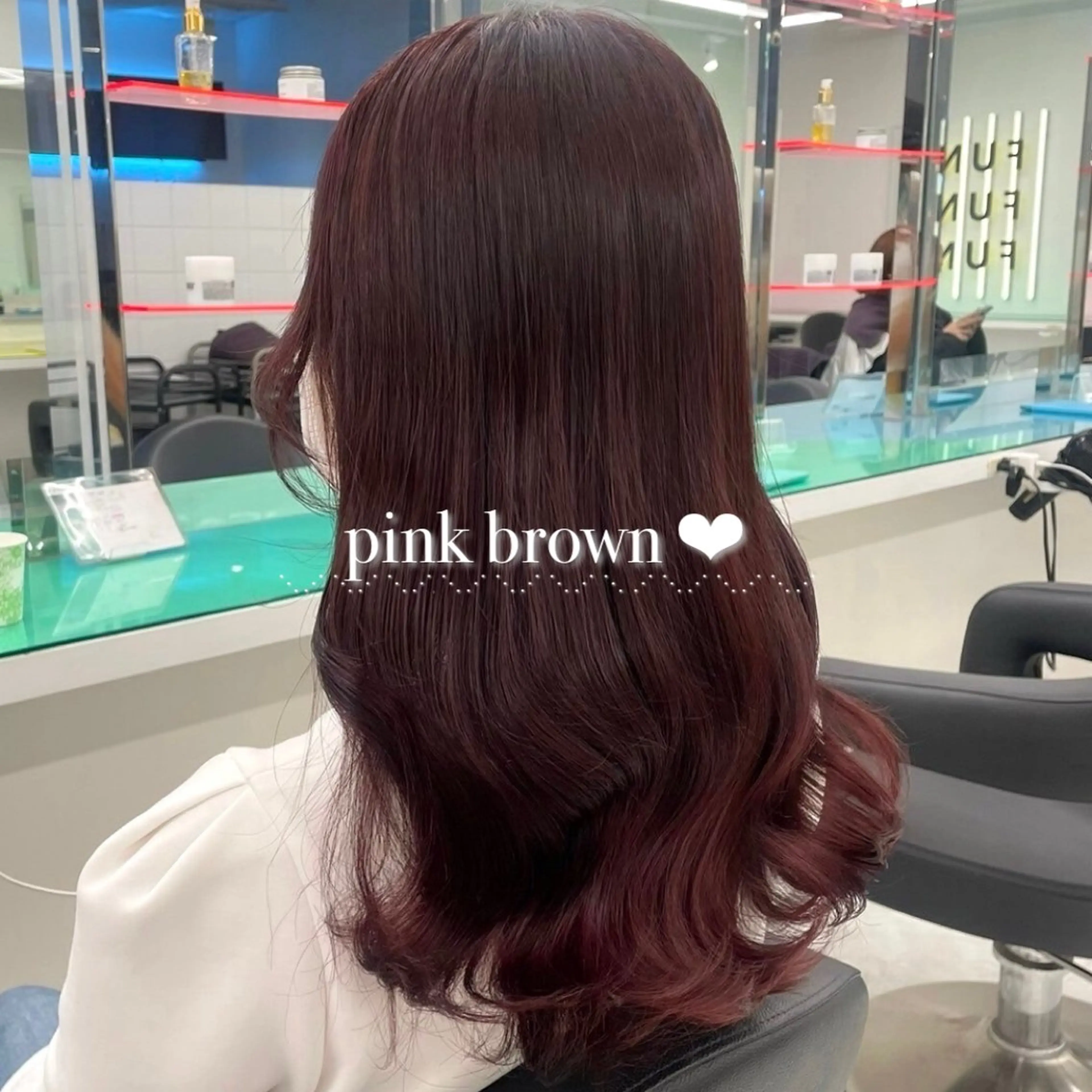 カラー かわいい艶髪🤍 れいな🤍のヘアスタイル