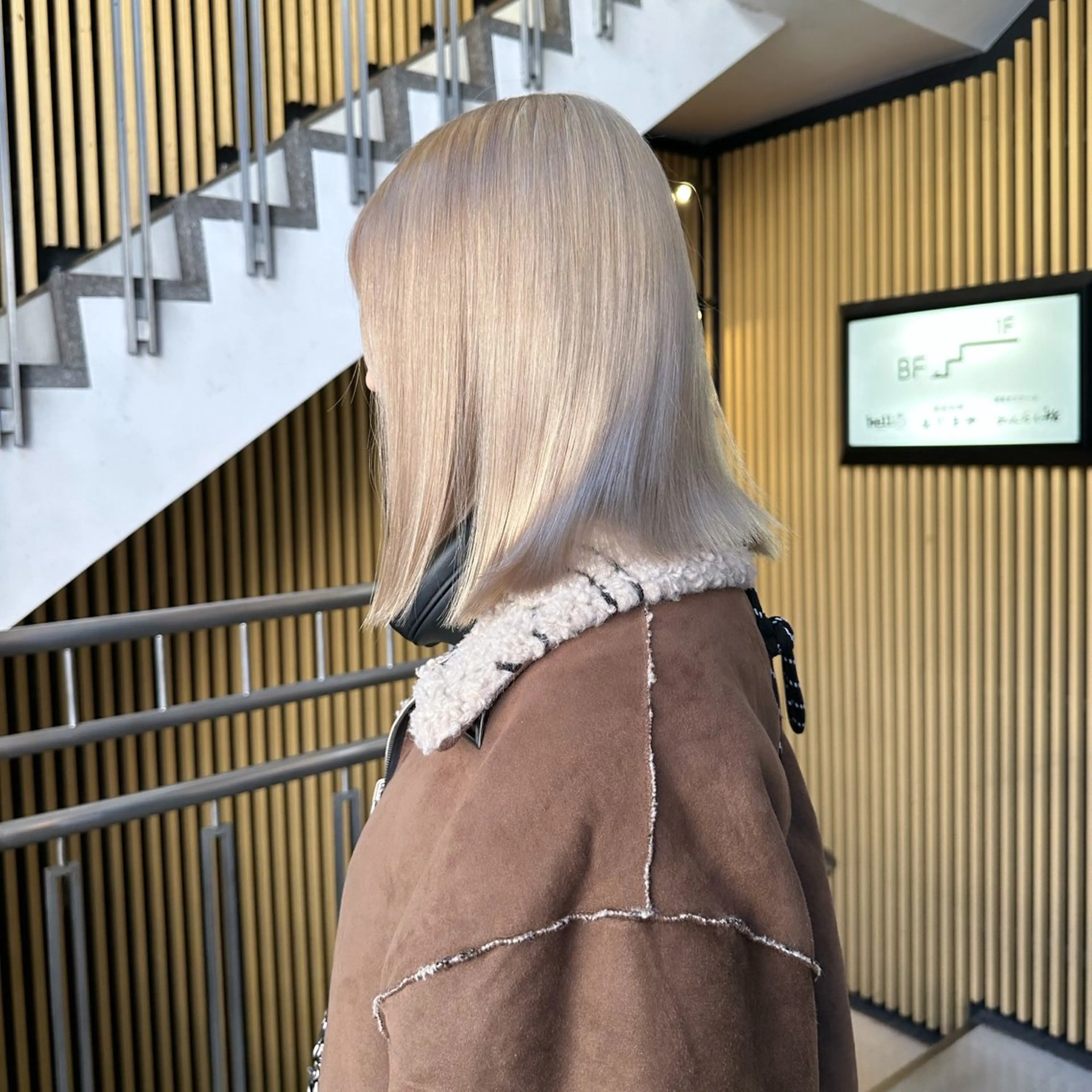 ミディアム カラー ハイトーン/ブリーチ カラー/SHOGOのヘアスタイル