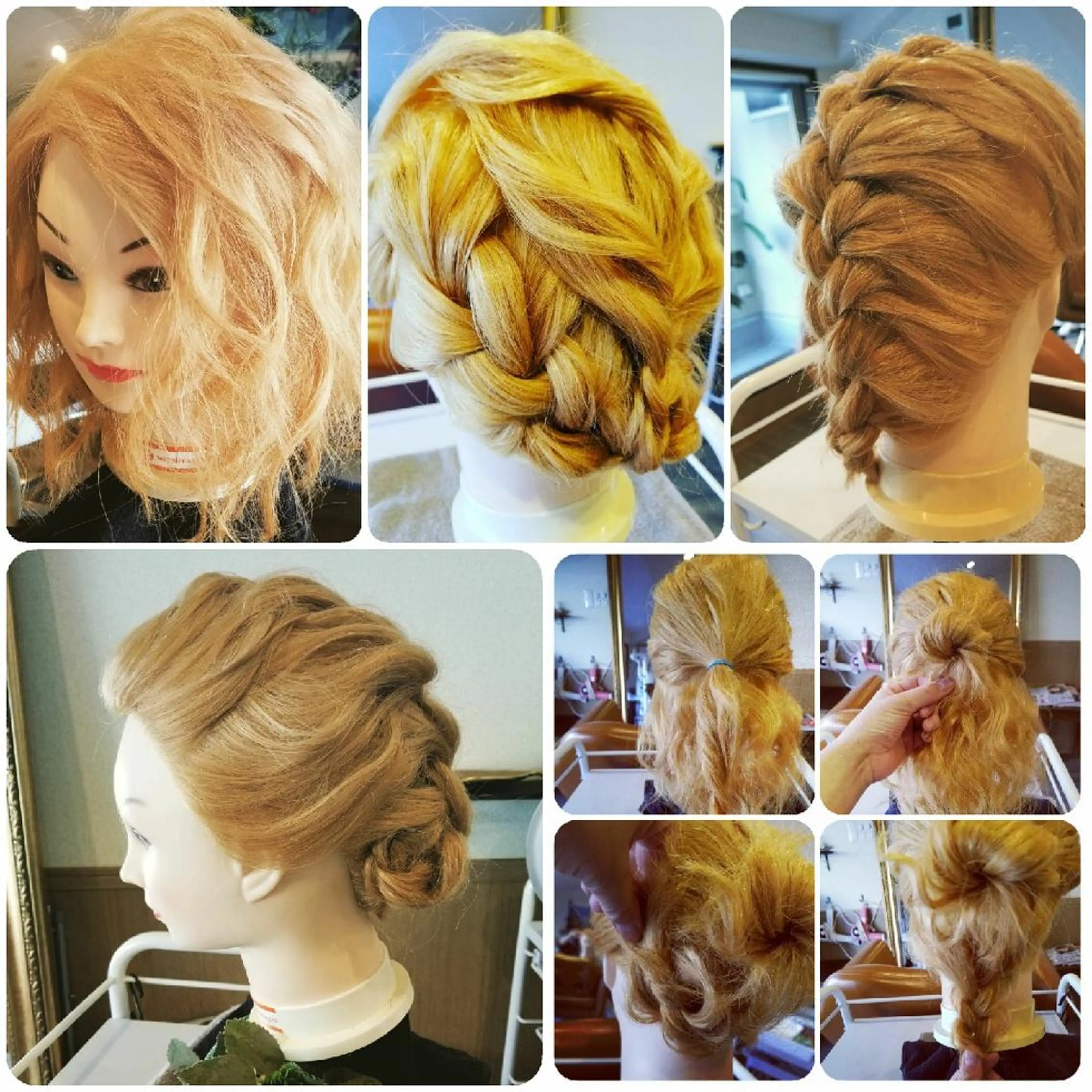 ヘアアレンジ 髪飾り spa hair  ark 富井直美のヘアスタイル