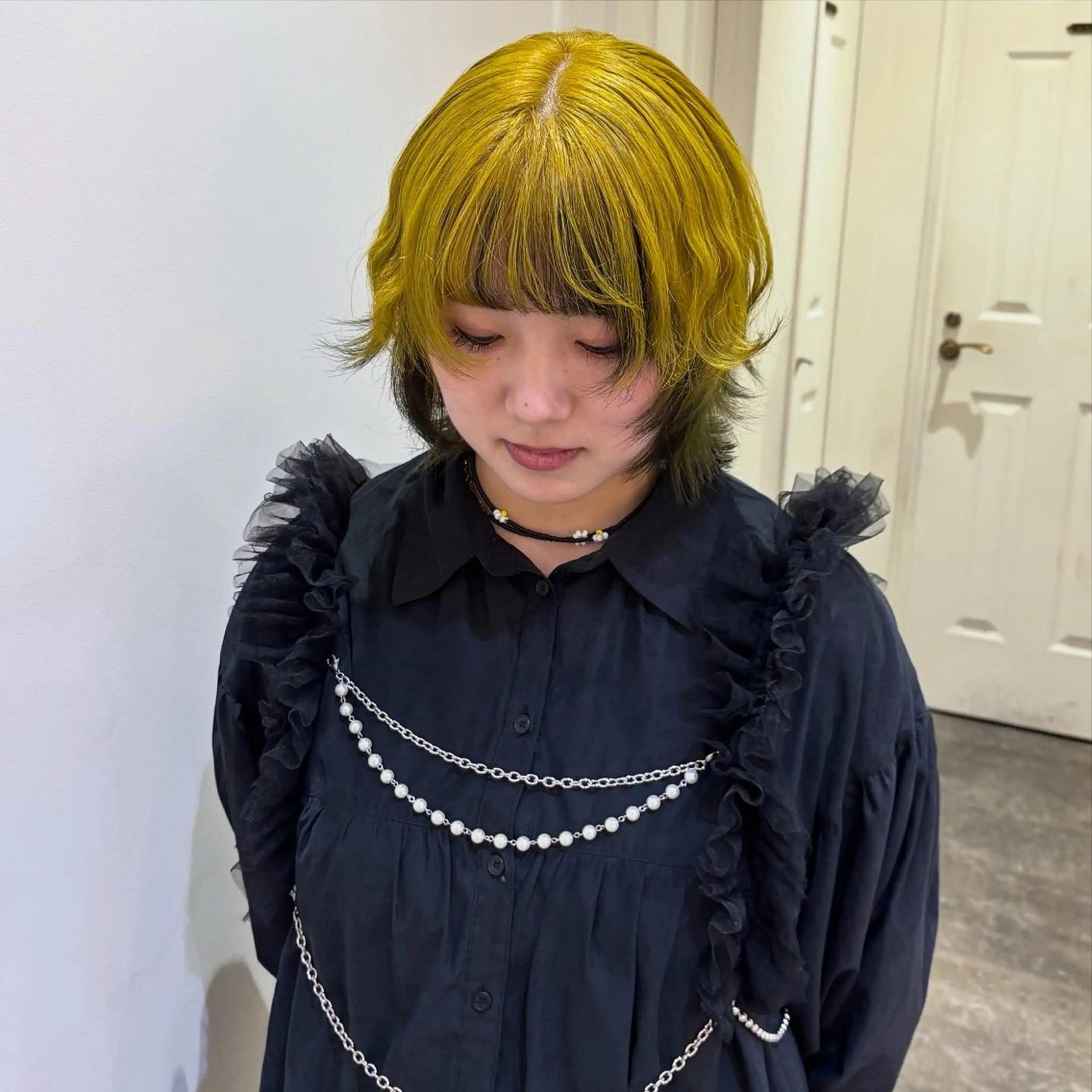 ショート カラー ヘアアレンジ 🍒KIKUCHI KANAE🍒のヘアスタイル