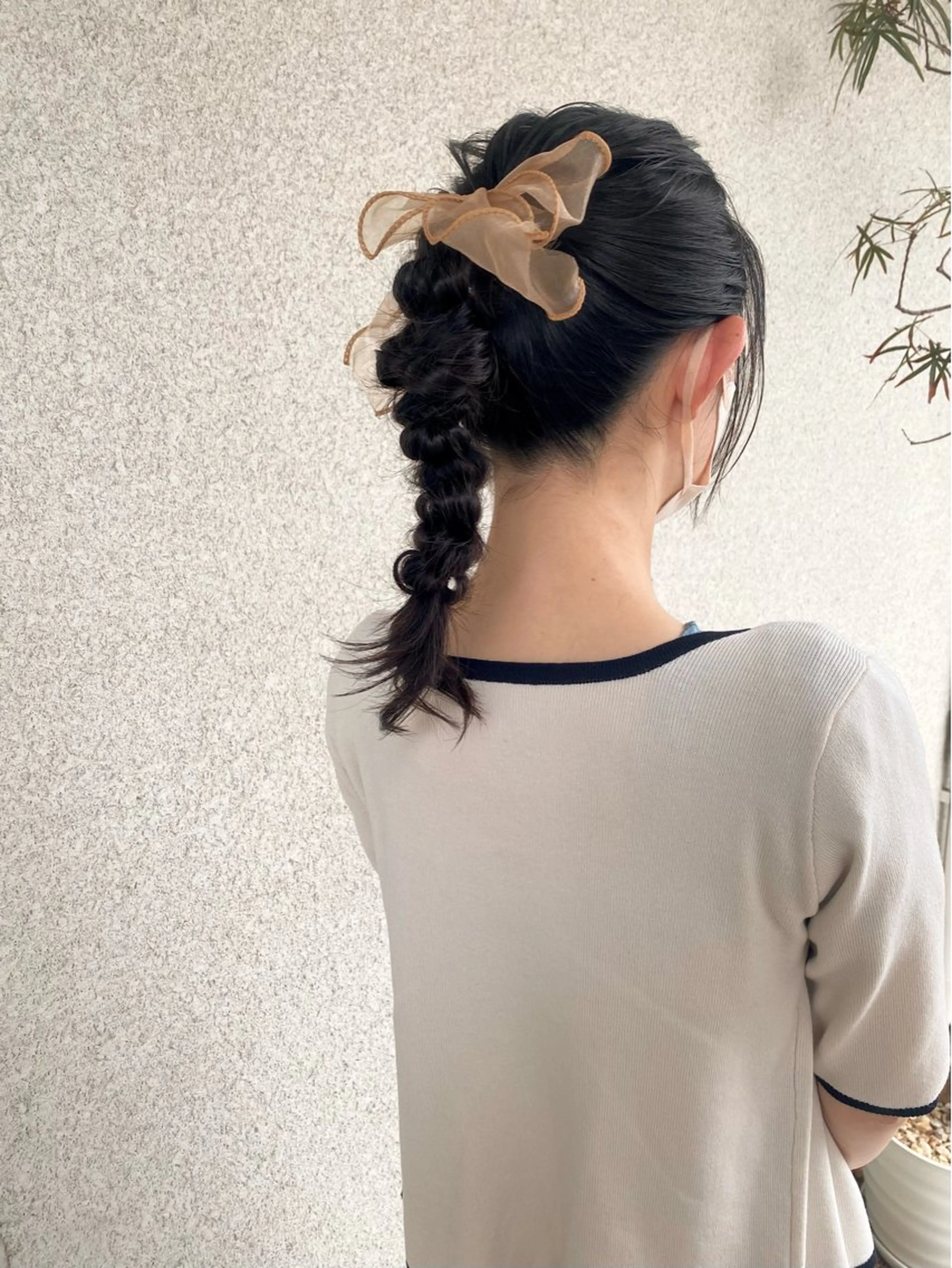 ヘアアレンジ 結婚式・ブライダル ヘアセット 桑原 菜摘のヘアスタイル