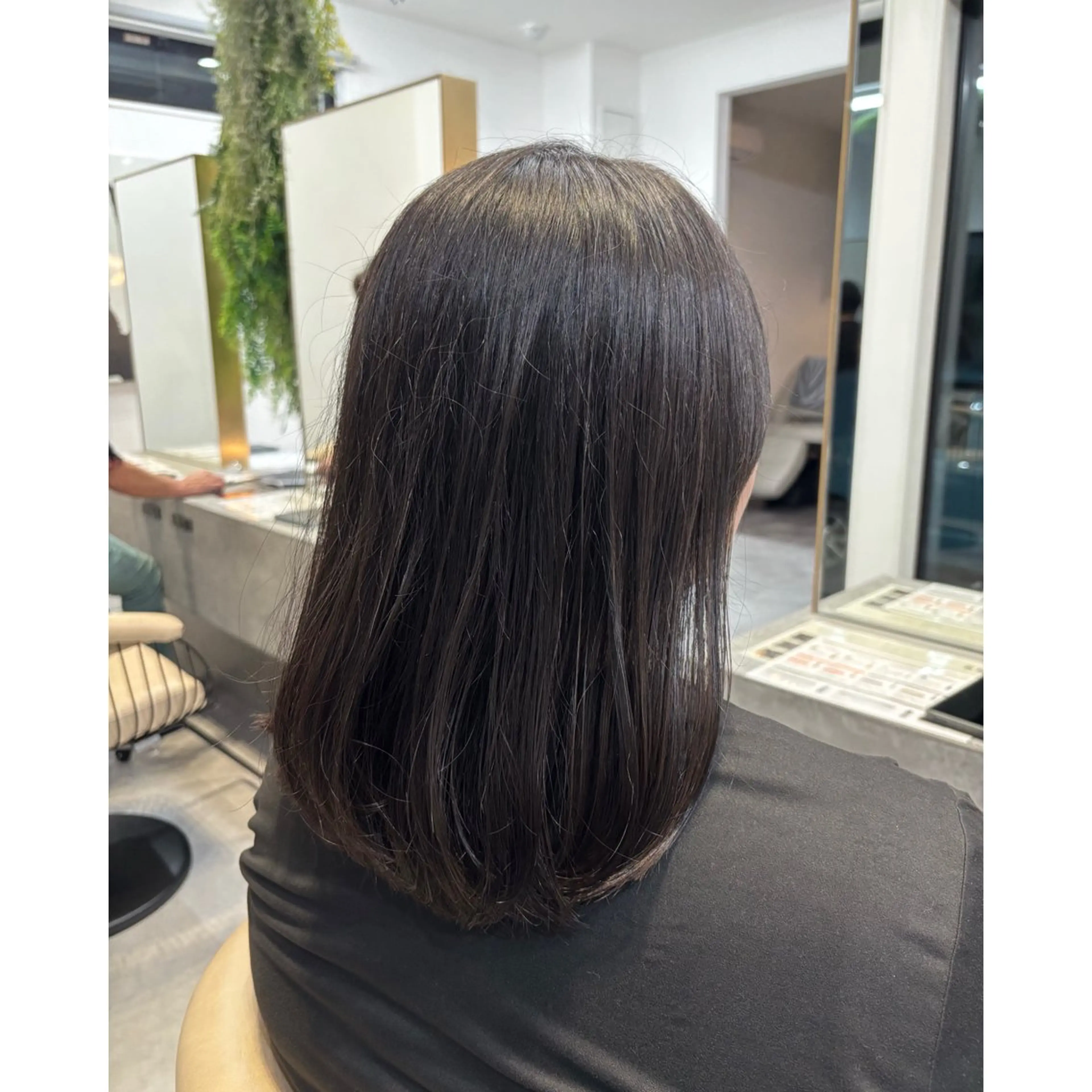 ミディアム レイヤーカット カット 柏木 千響️🫧 似合わせカット🫧のヘアスタイル