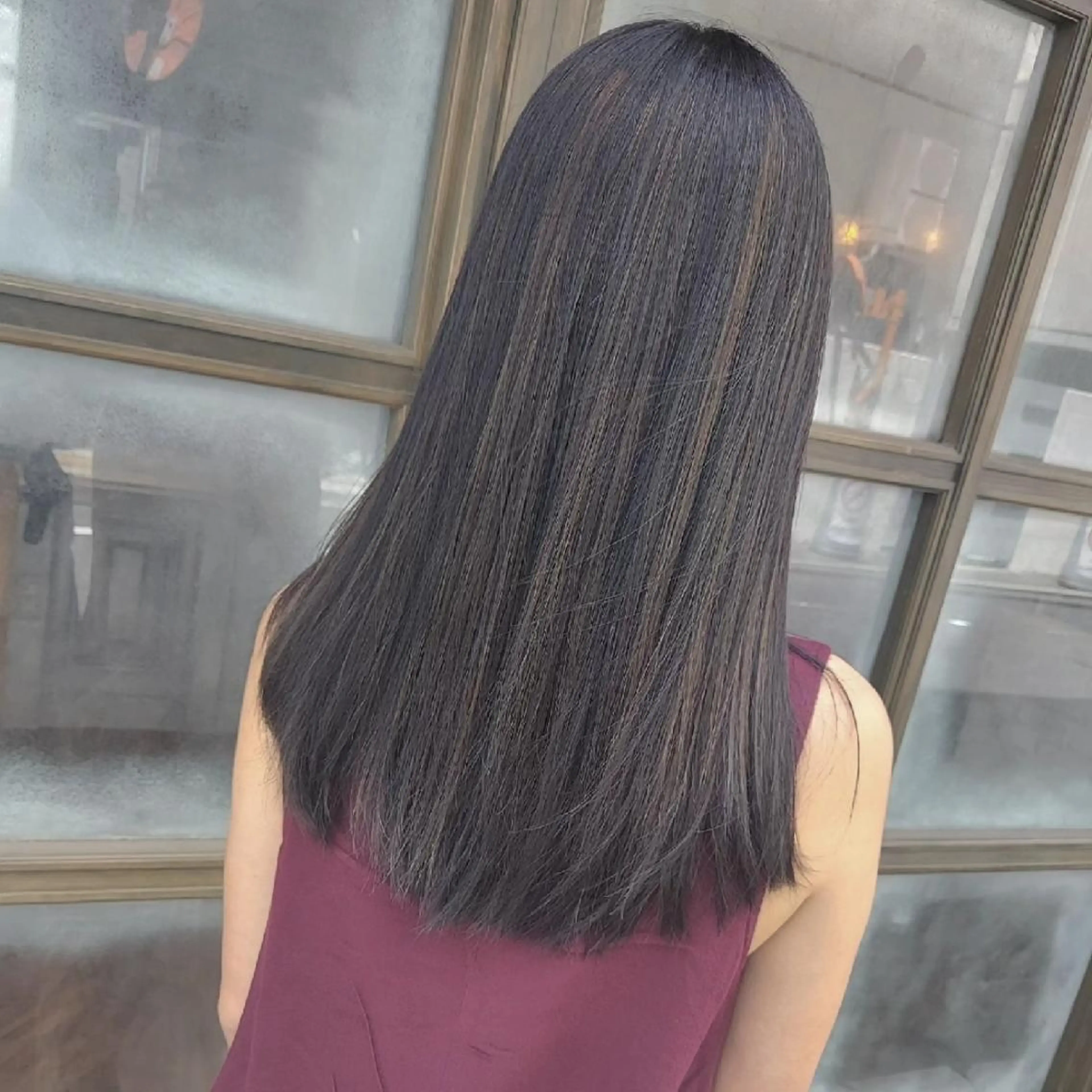 ロング カラー ハイライトカラー ハイライト ブリーチ・ハイトーン 特化🎉内山のヘアスタイル