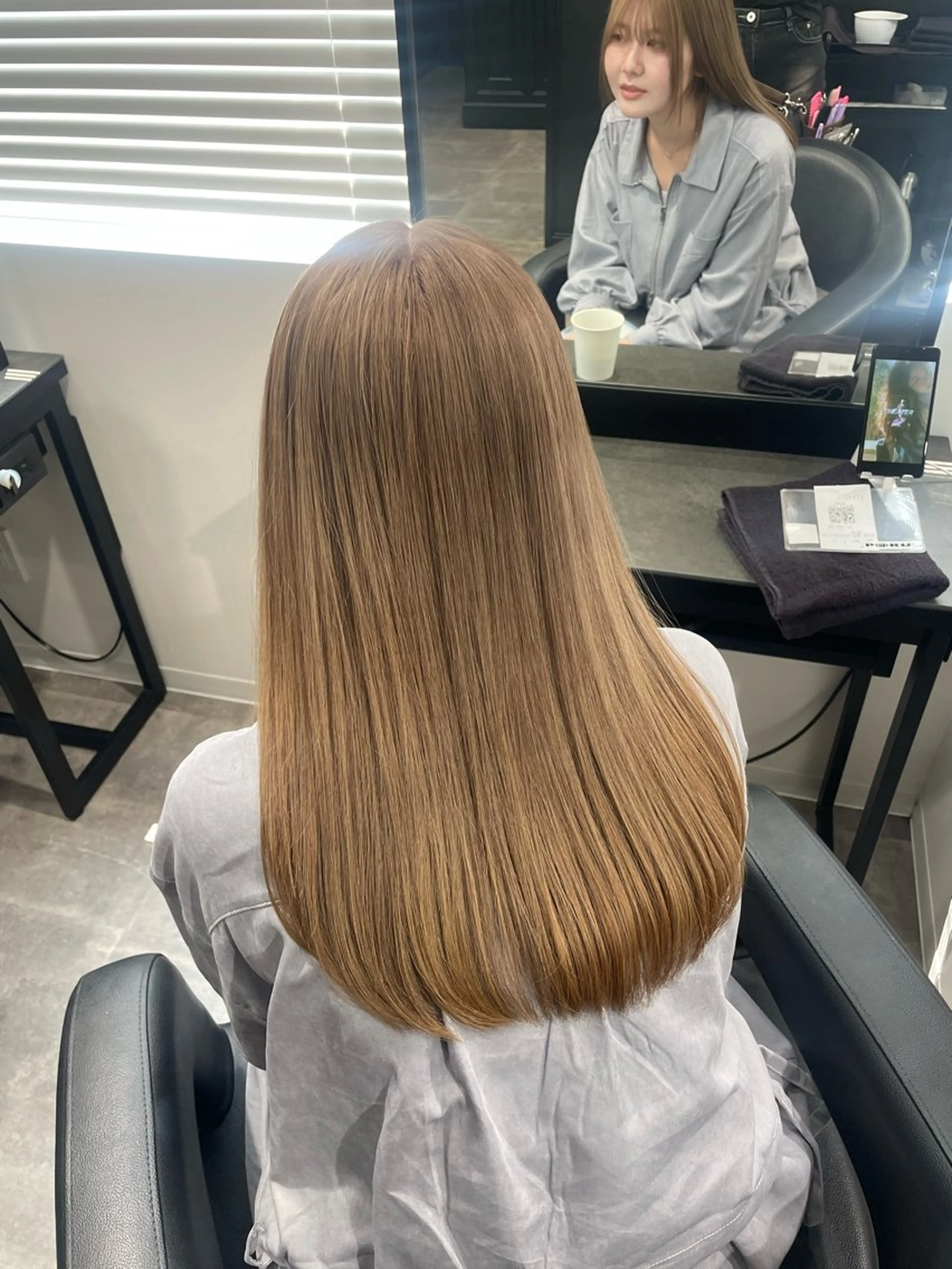 ロング カラー 🎀暖色/ラベンダー /paru🤍のヘアスタイル