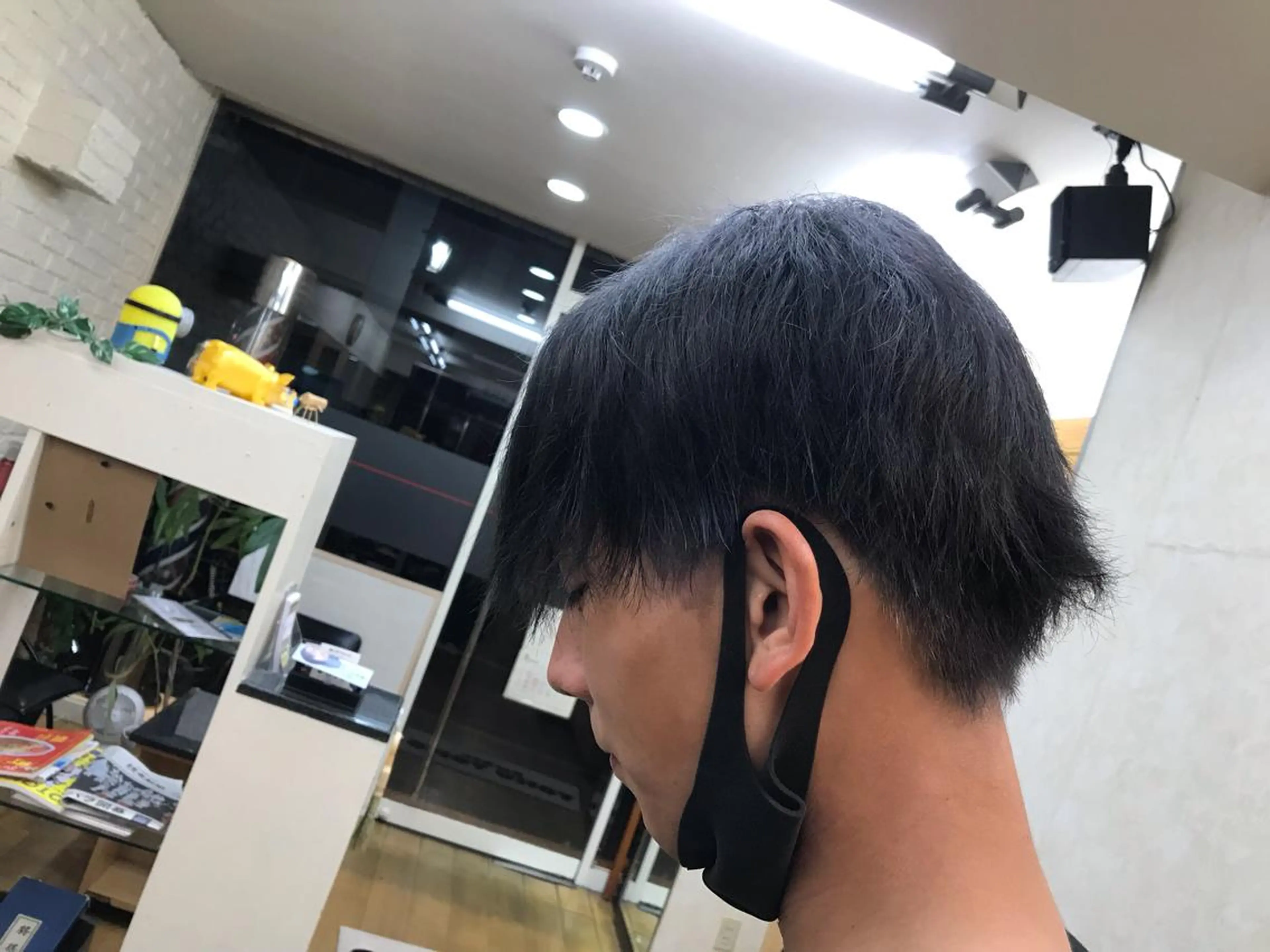 ショート カラー アッシュ アッシュグレー ヘアカラー 新中野メンズサロン TOKUTOKOのヘアスタイル
