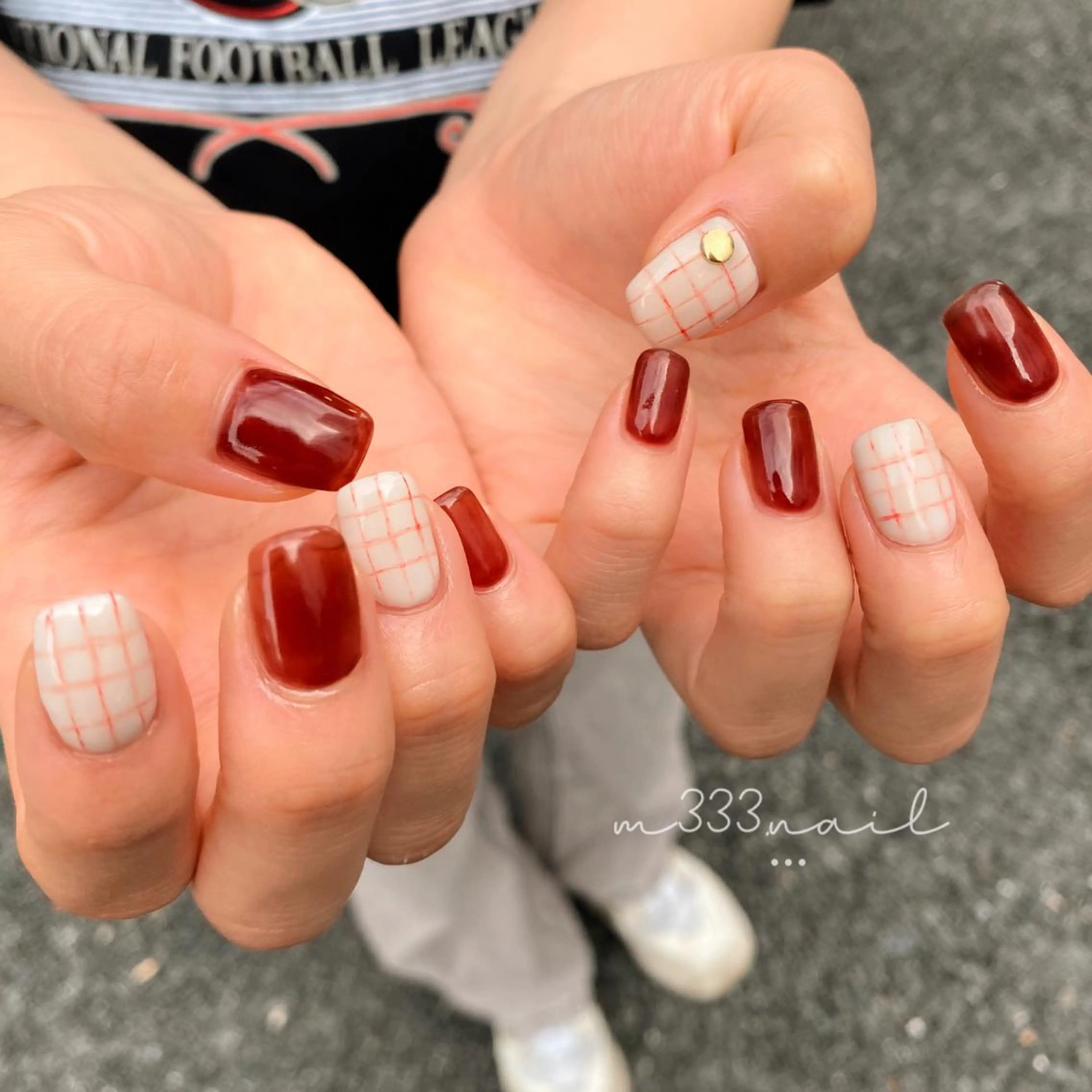 ネイル ハンドネイル MILE. mukonosouのネイルデザイン