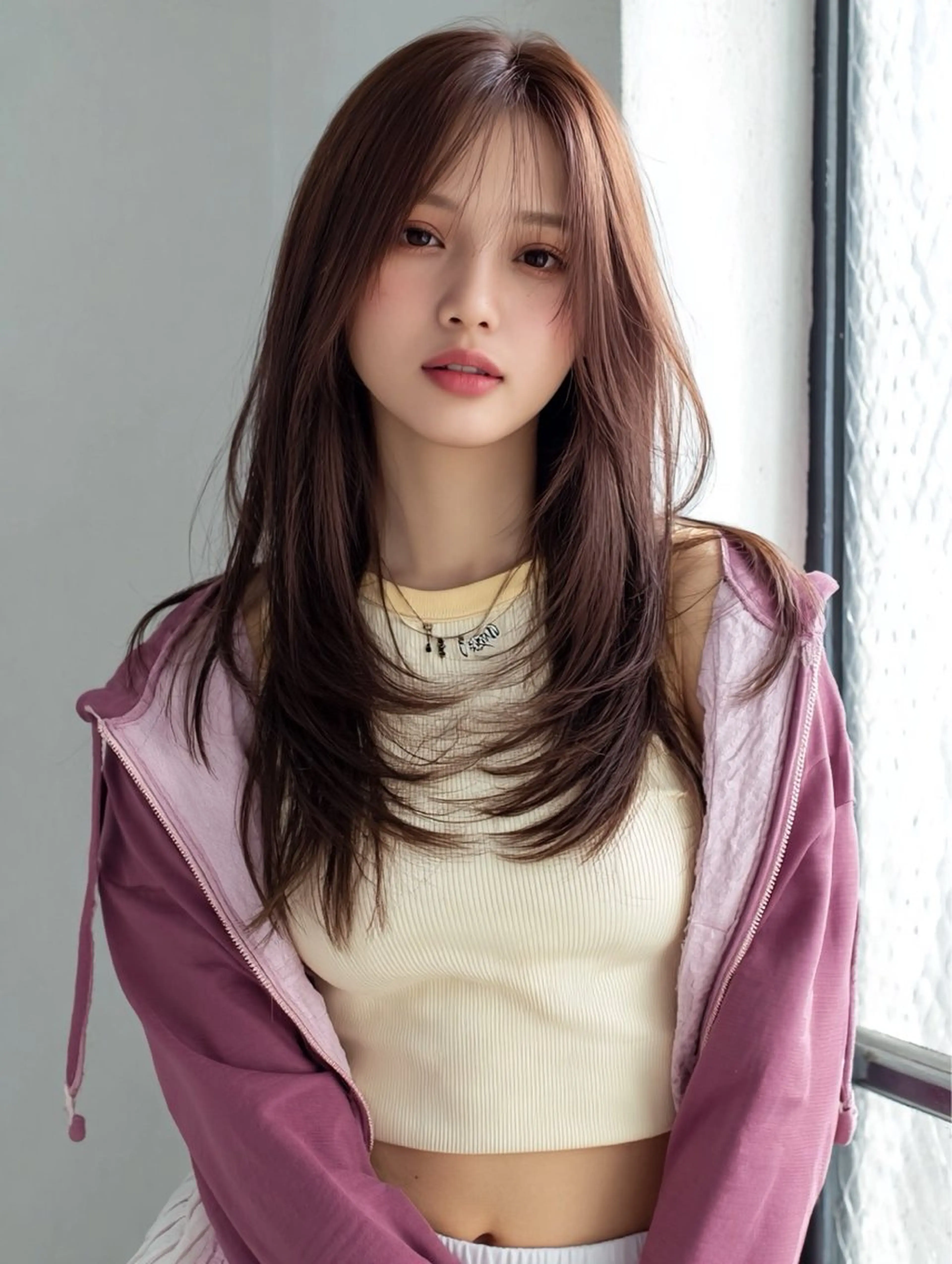 ロング レイヤーカット 美髪✨艶髪✨髪質改善 カラー特化🌙鈴屋和のヘアスタイル