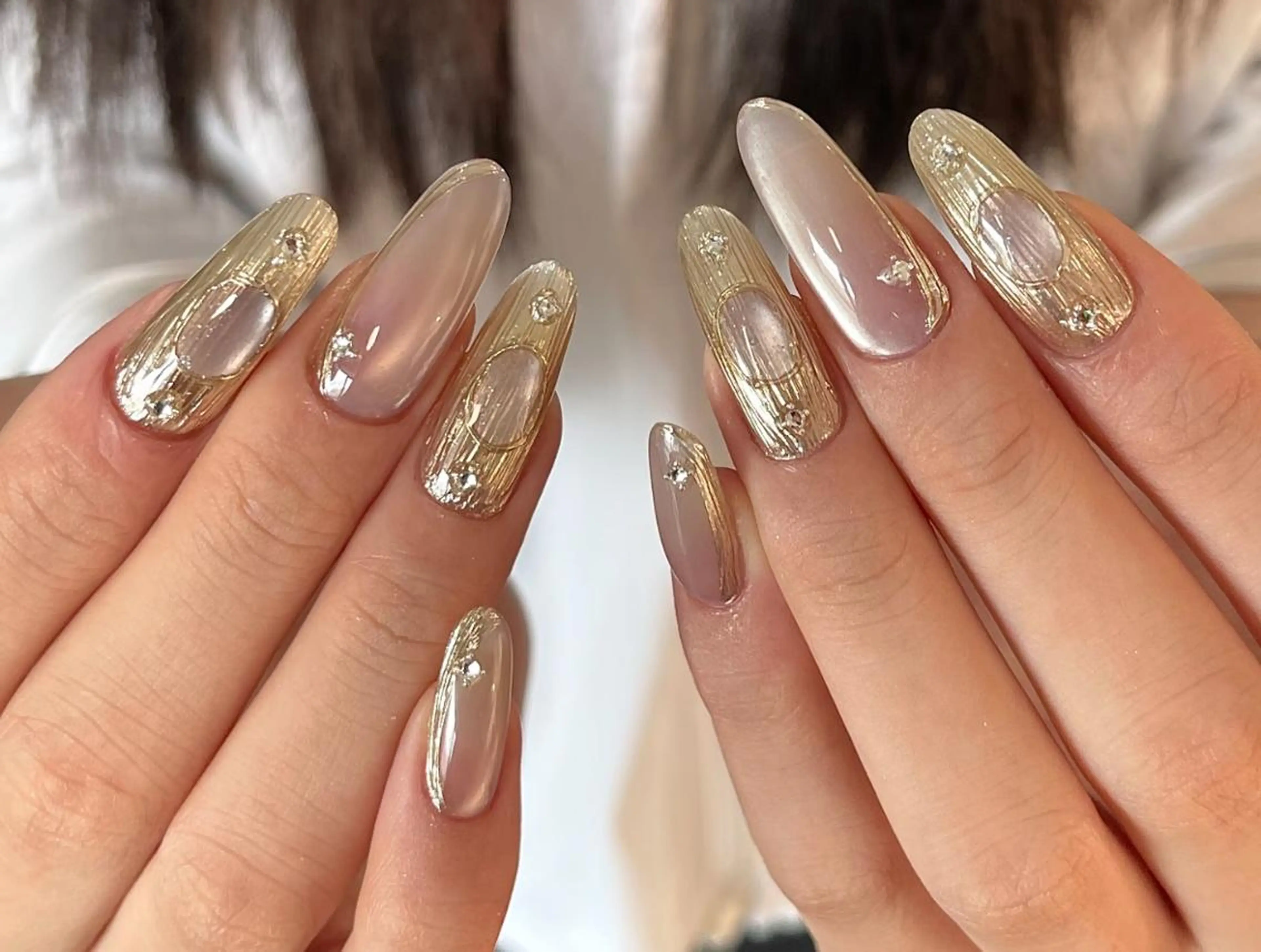 ネイル ハンドネイル By moonネイル 🌷ワンホン/韓国風のネイルデザイン