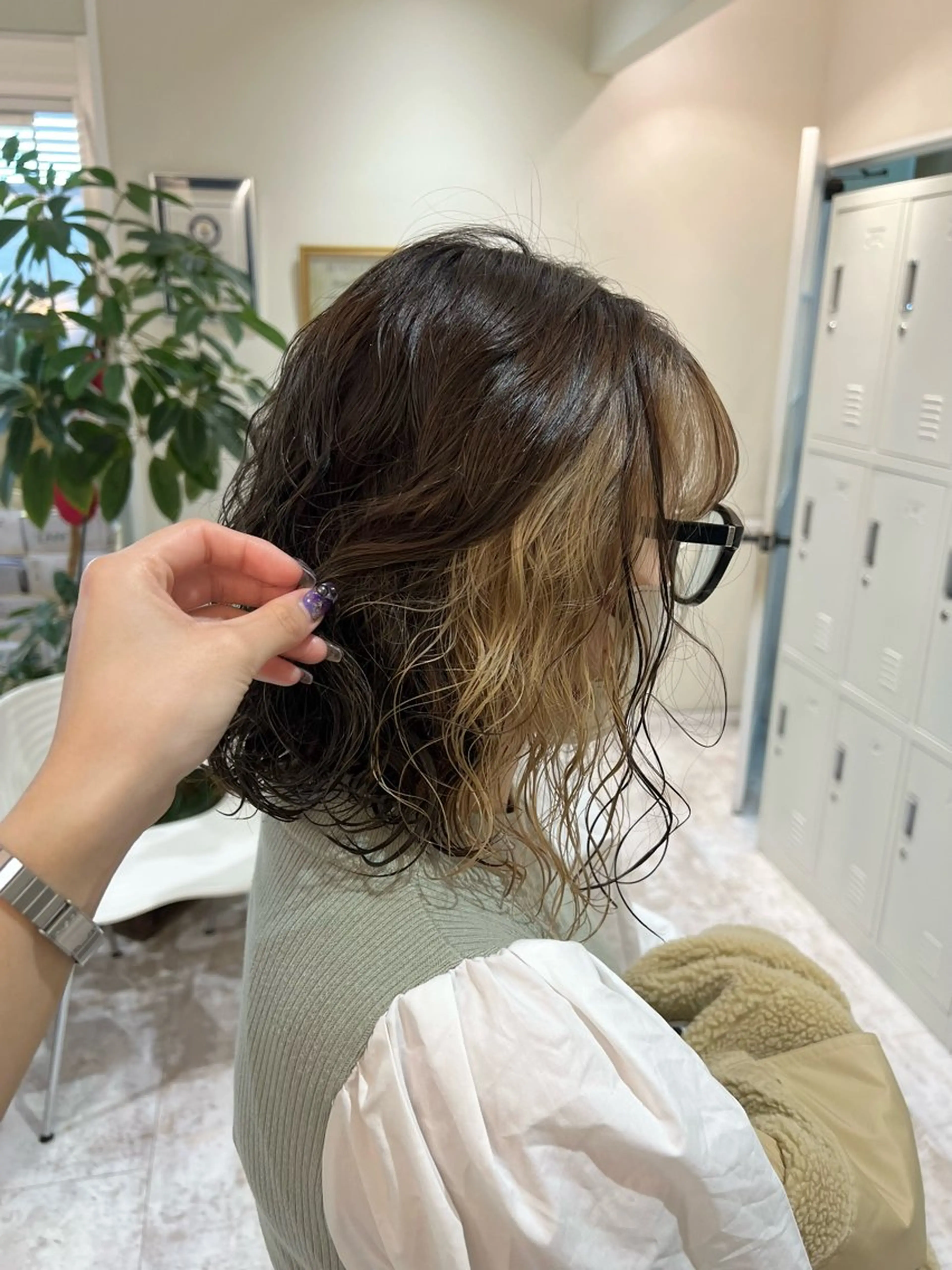 ミディアム 🍏すがの みき🍏のヘアスタイル