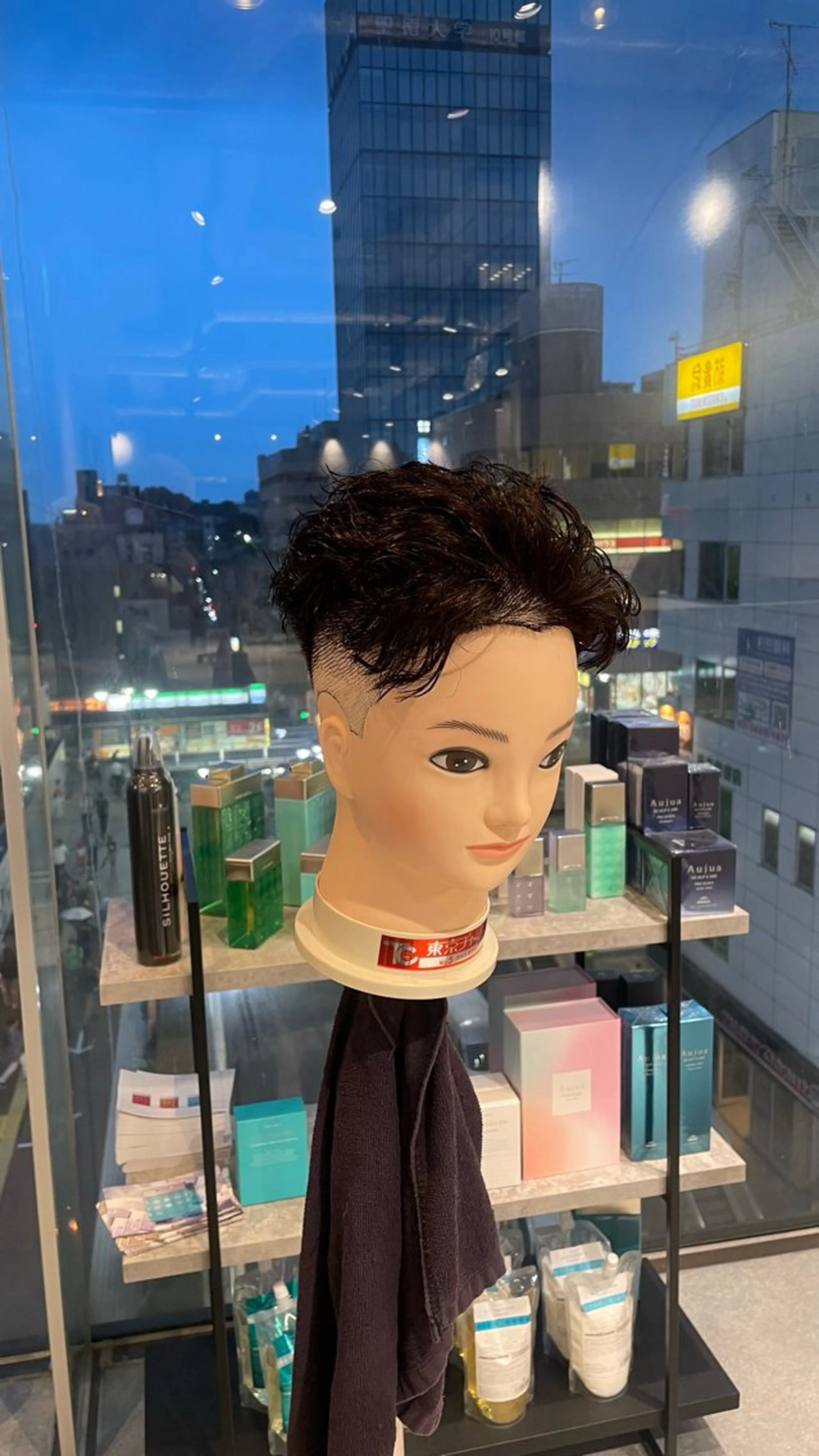 ショート パーマ メンズ 野髙 昂大のヘアスタイル