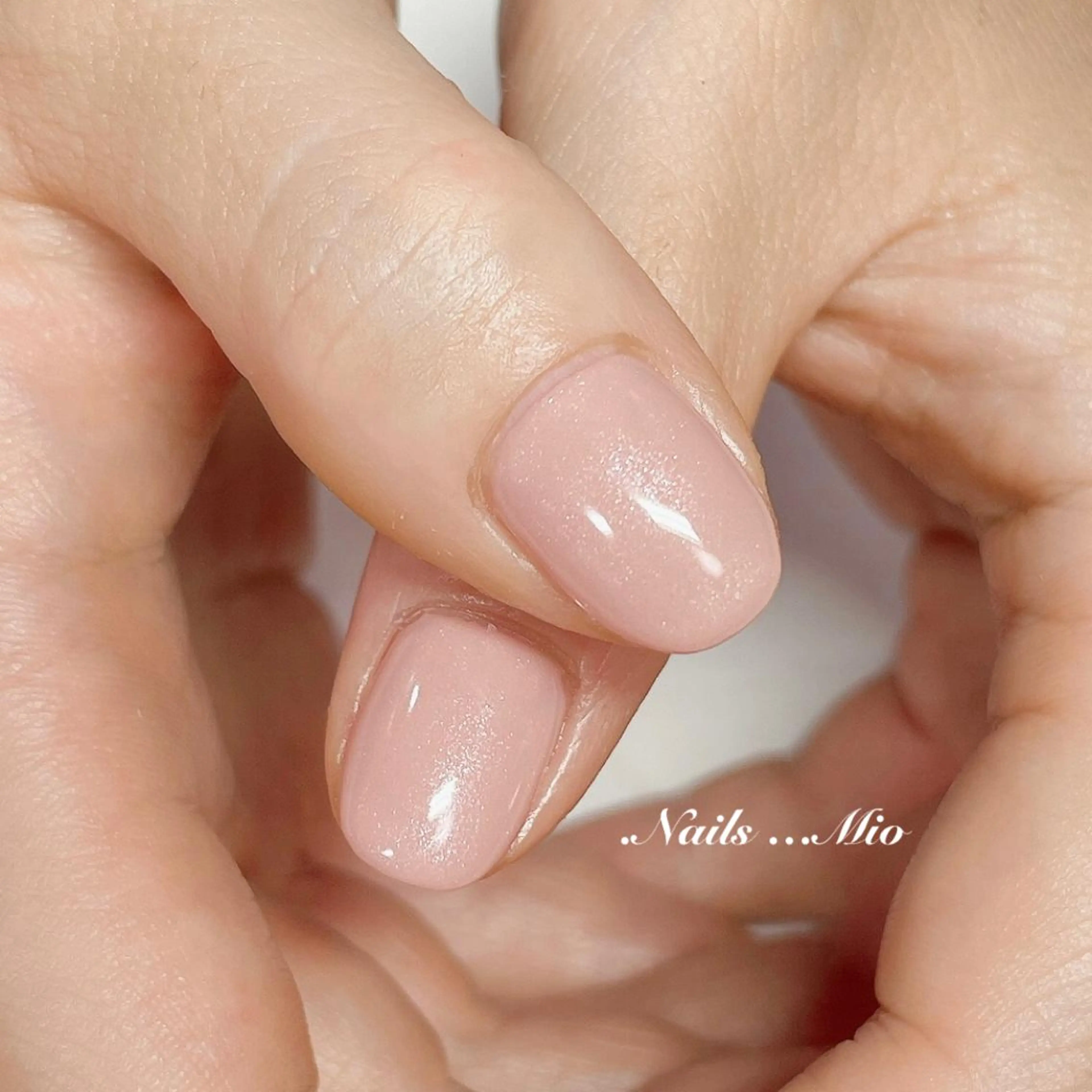 ネイル ジェルネイル ワンカラーネイル .Nails Mio 赤羽西ネイルサロンのネイルデザイン