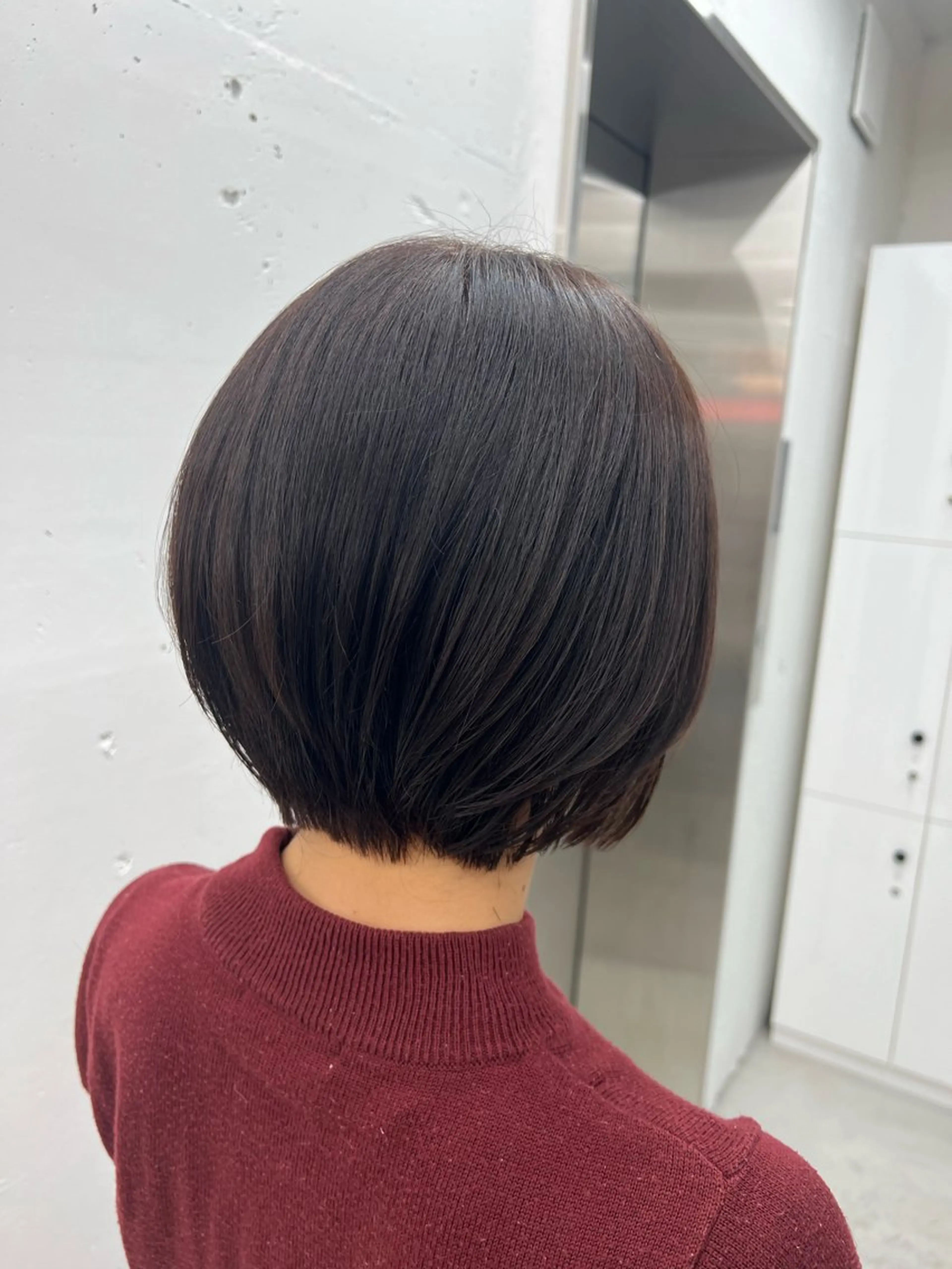 ショート ショートヘア 小顔カット カット 🌷︎あすか🌷 JILLSTUDIOのヘアスタイル