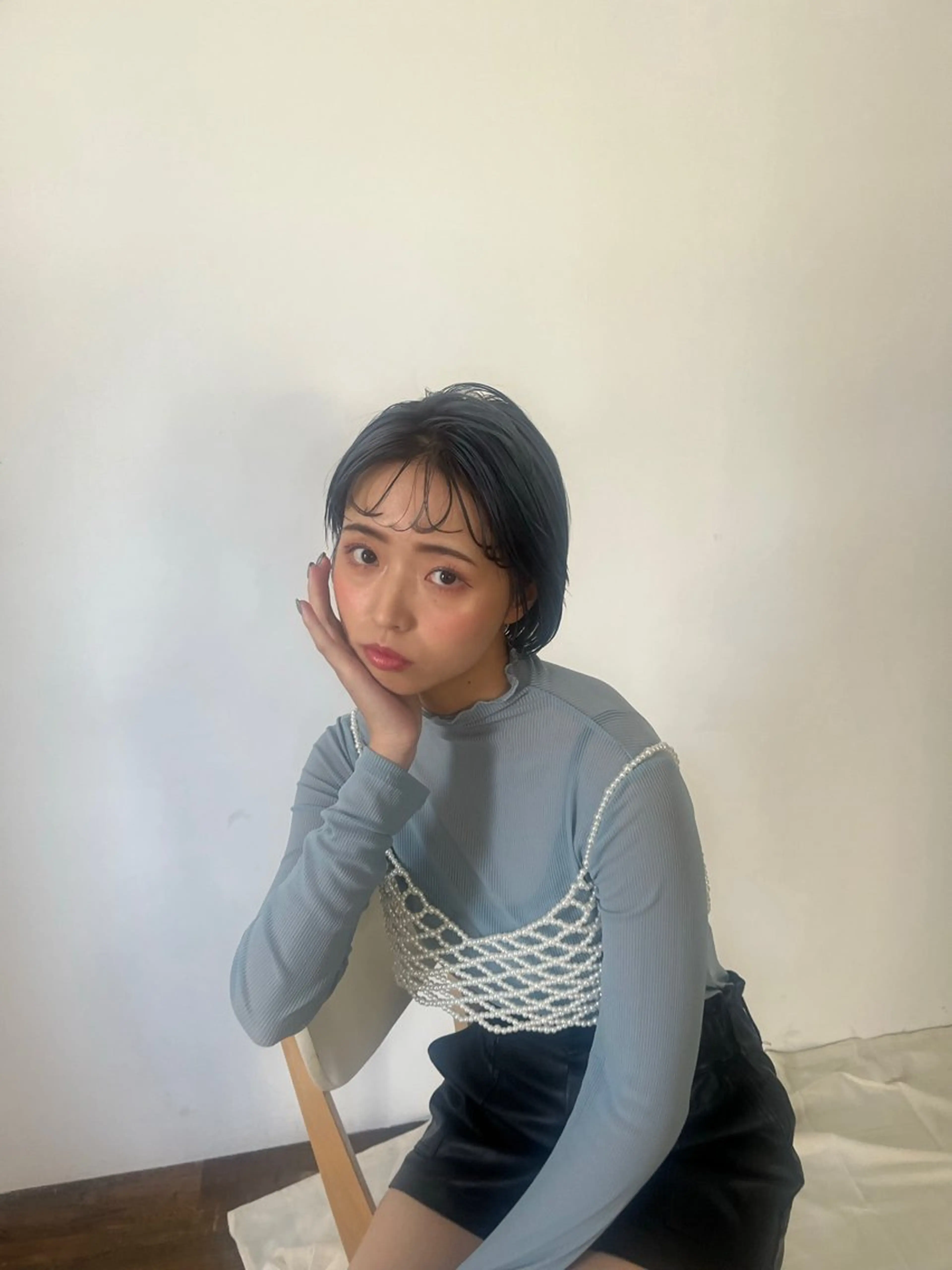 ショート カラー 服部 沙弥佳のヘアスタイル