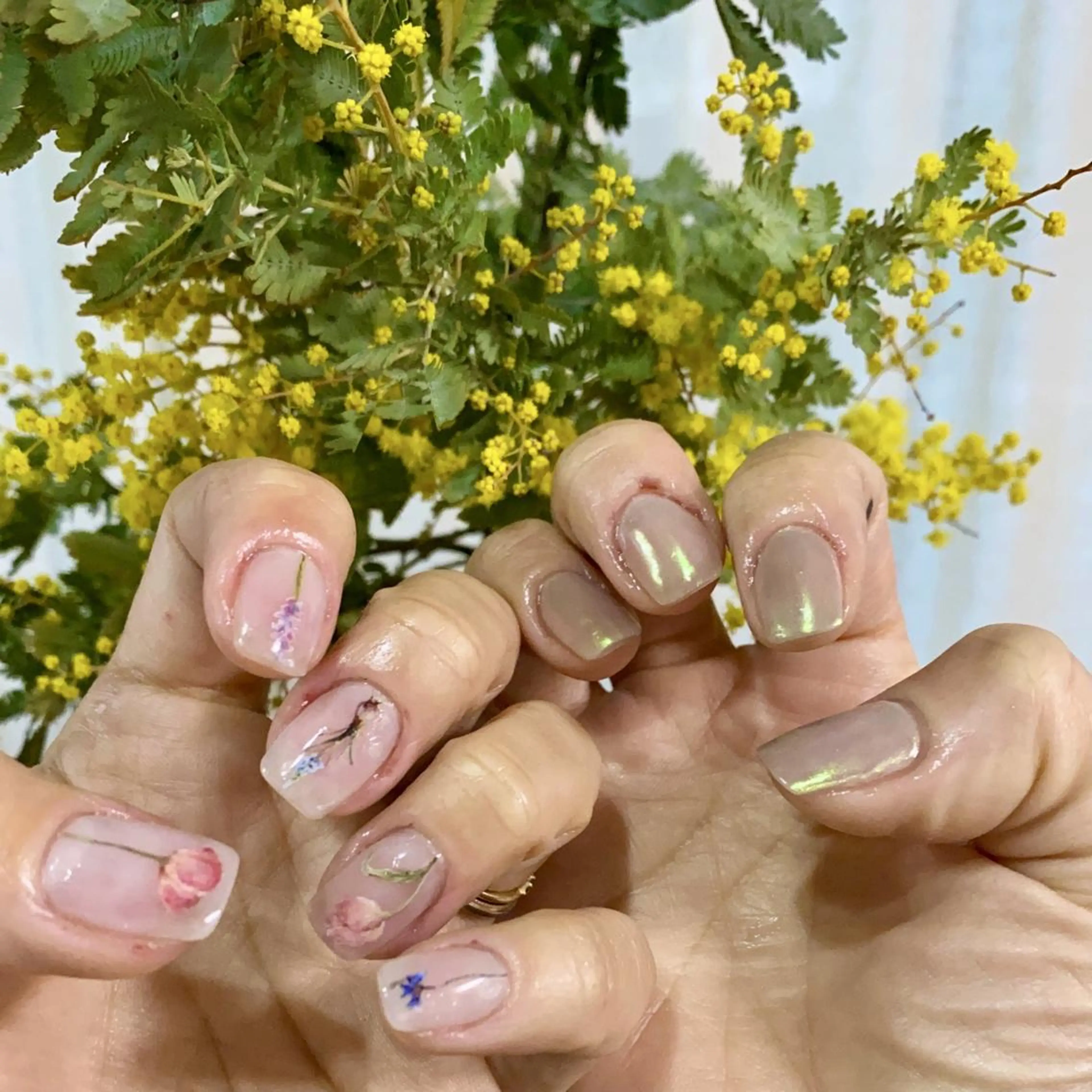 ネイル アートネイル ゴージャス オフィスネイル Nail Salon Lindaのネイルデザイン