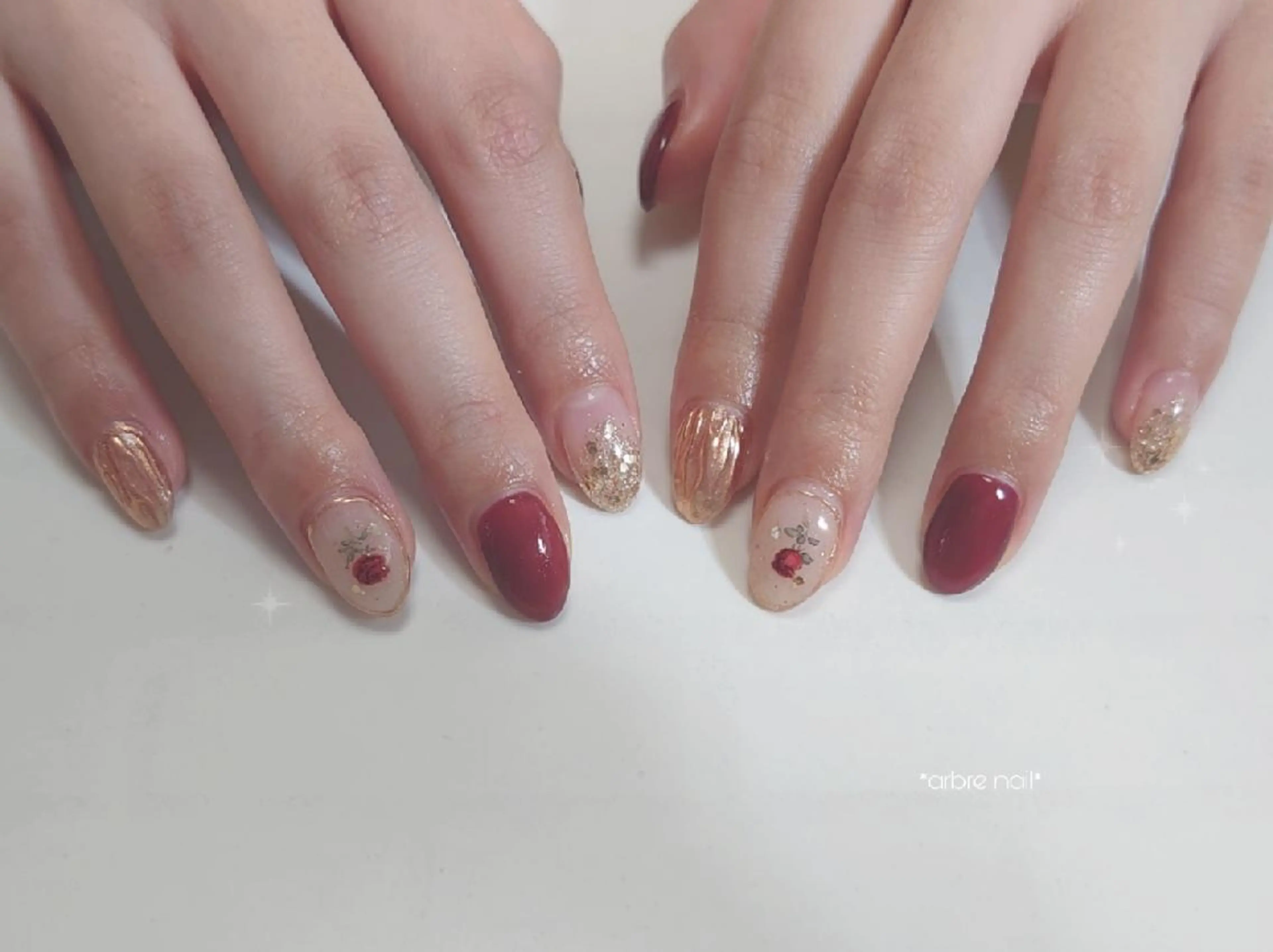 ネイル ✯.。 arbre  nail 。✯.のネイルデザイン