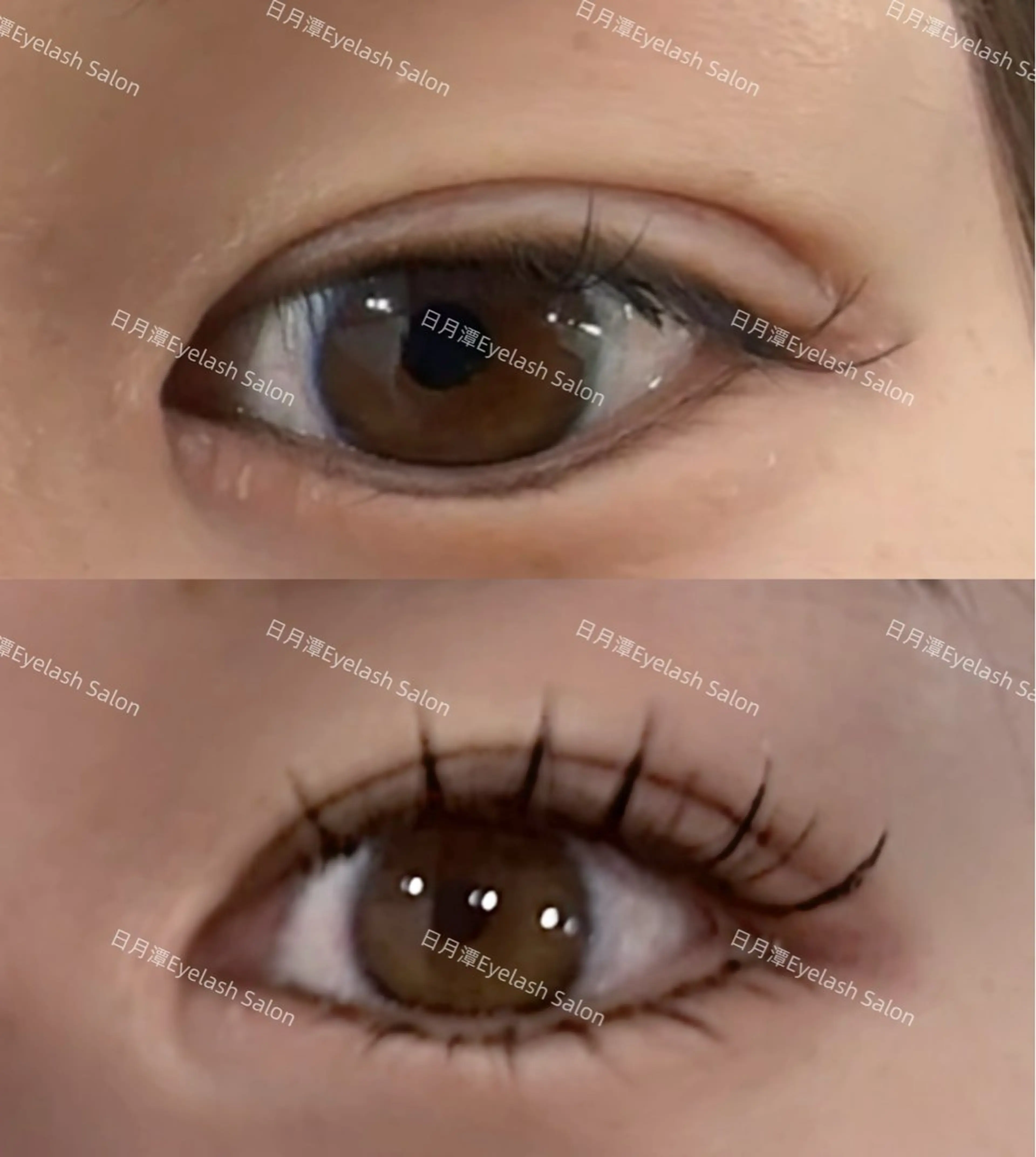 マツエク・マツパ 🔆日月潭🌙 銀座店のマツエク・マツパデザイン