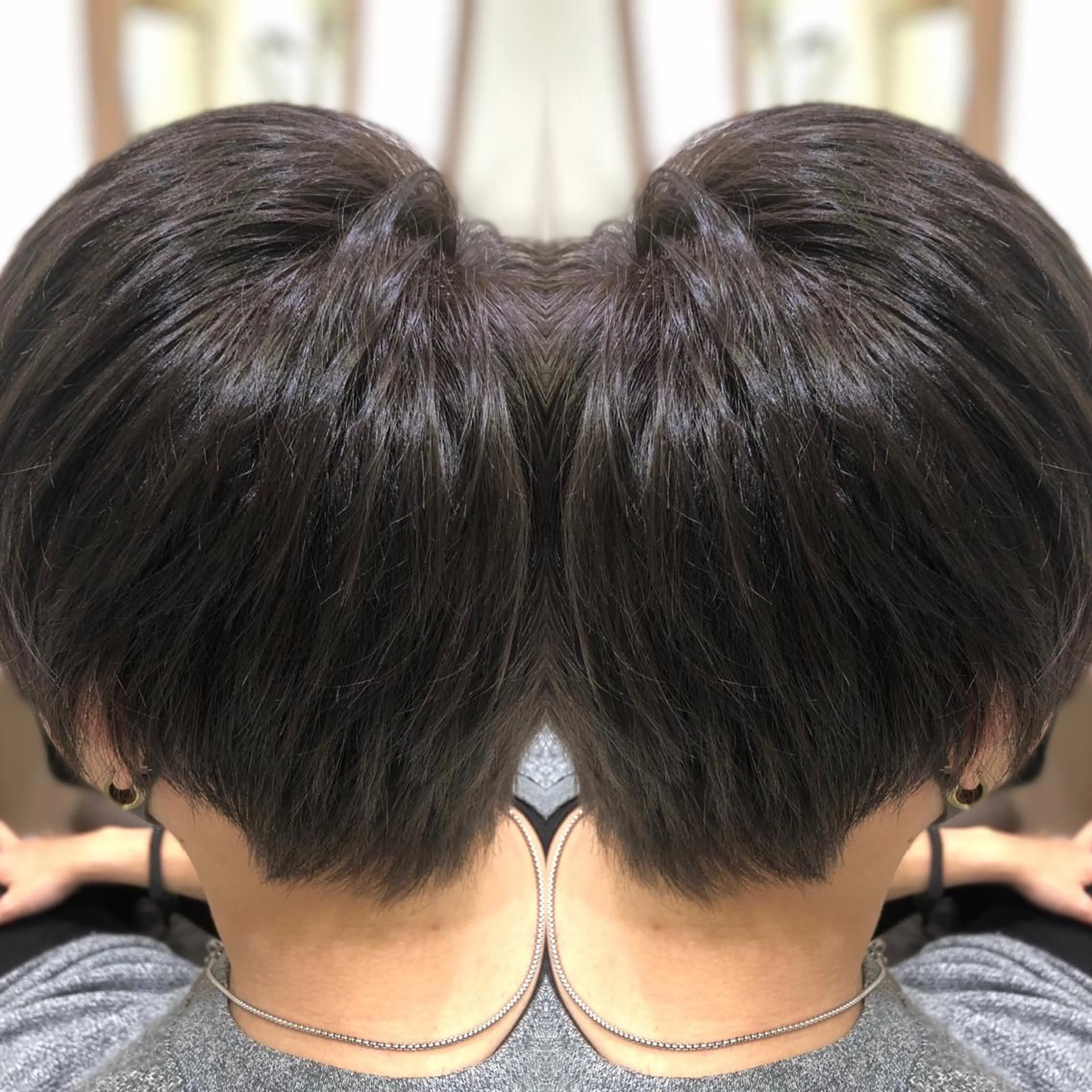 メンズ 韓国レイヤー×透明感 カラー/山崎一輝のヘアスタイル