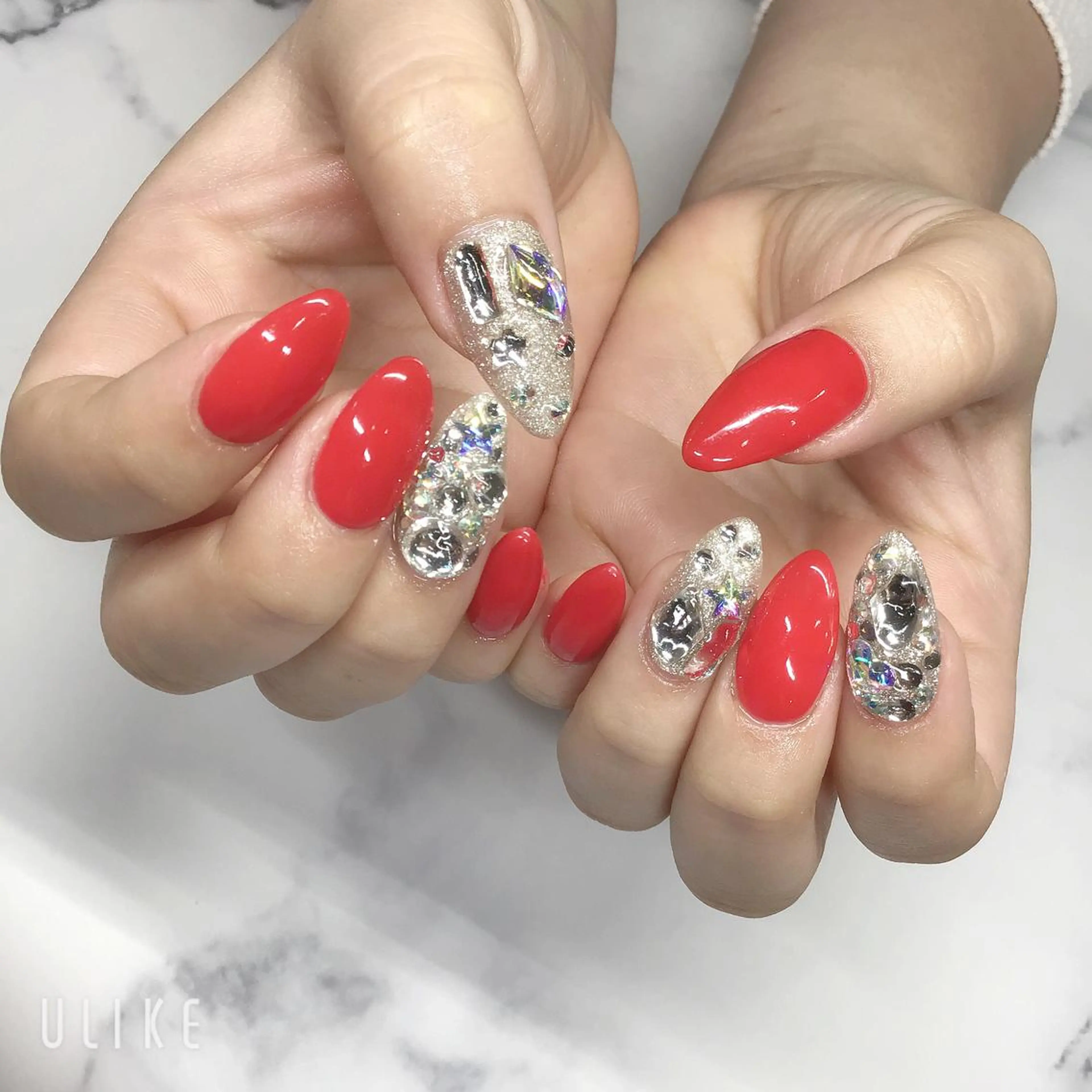 ロング カラー キッズ ネイル マツエク・マツパ 福田 加奈のネイルデザイン