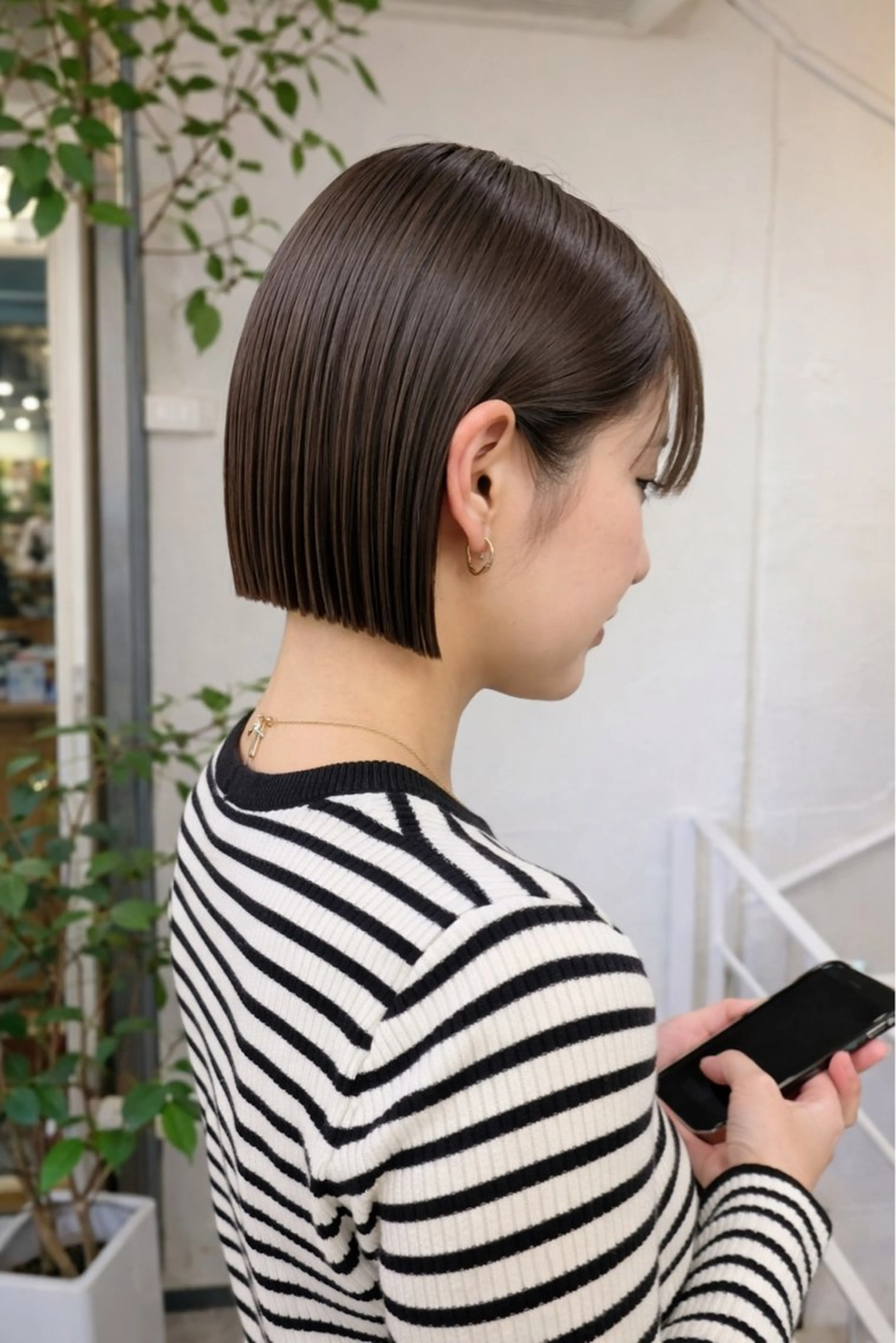 🌸【U24 学生限定🐝】カット+透明感カラー+内部補修トリートメントの写真