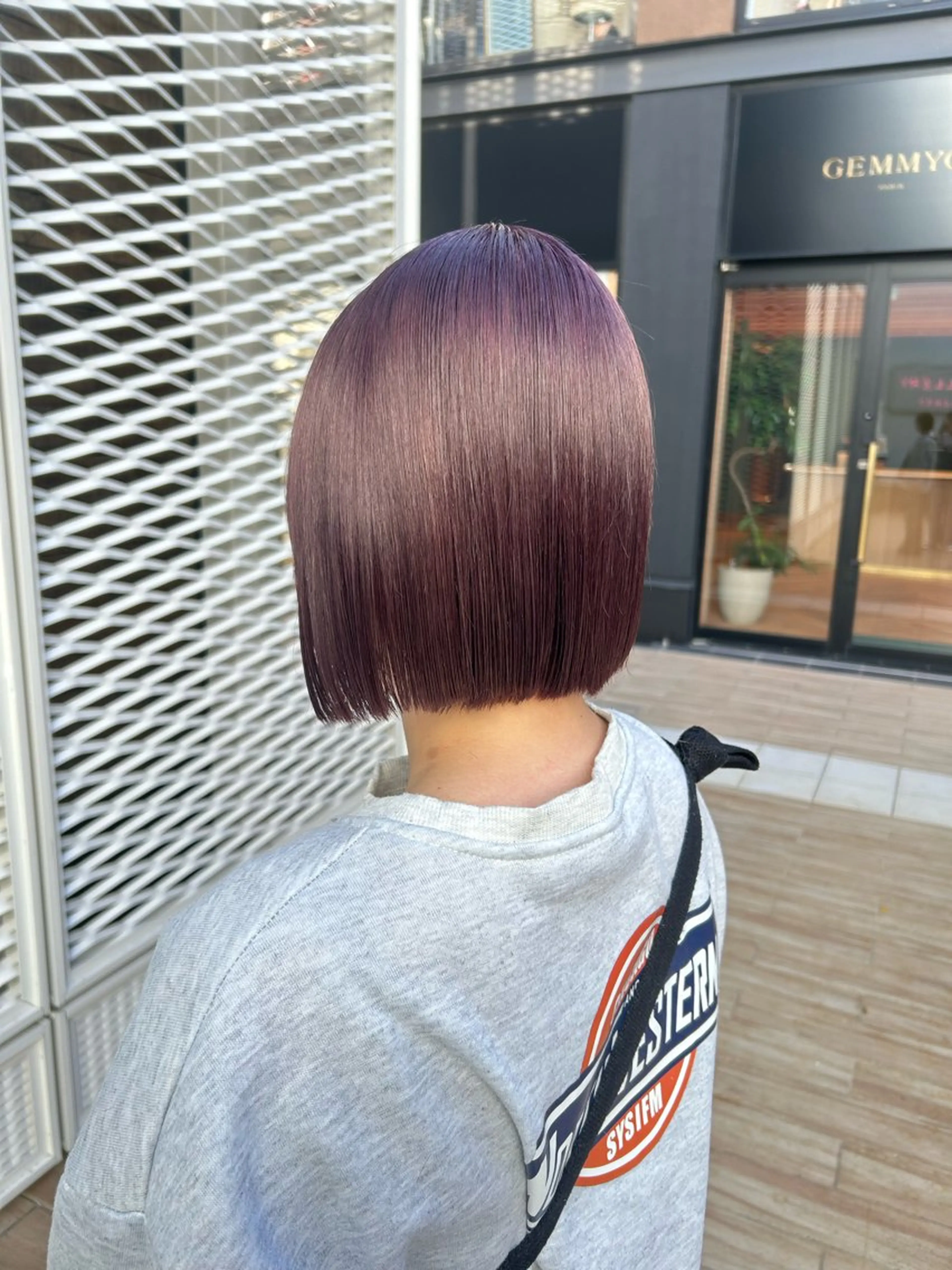 ショート カラー ヘアアレンジ カット ヘアカラー トリートメント yuka .のヘアスタイル