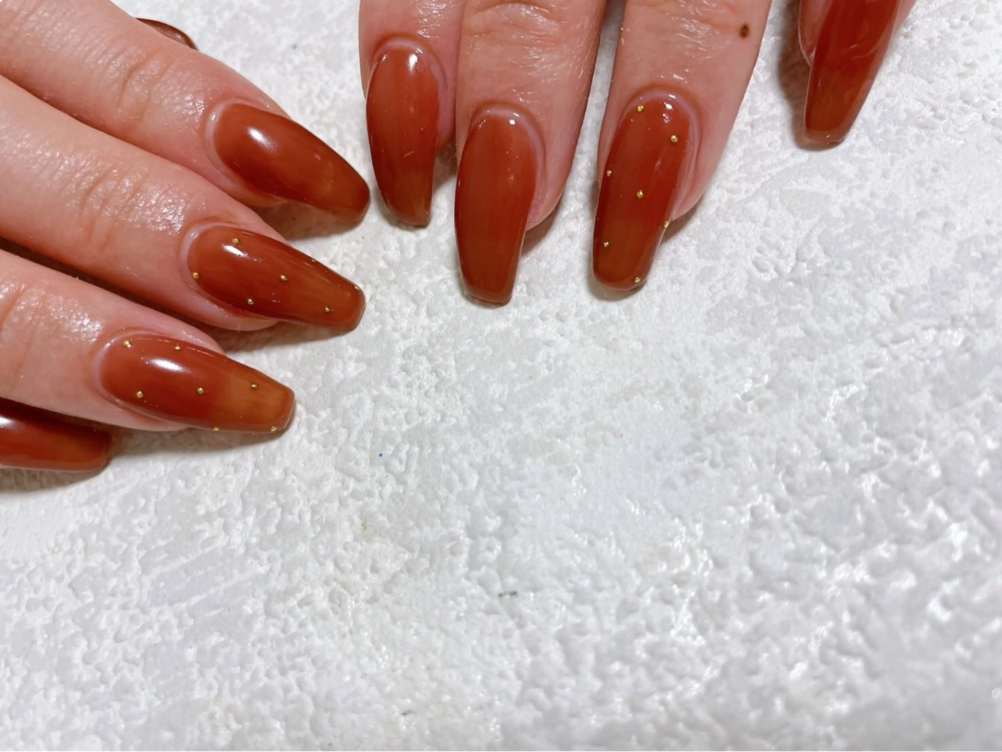 ネイル オーロラネイル フットネイル フレンチネイル ジェルネイル 韓国ネイル ハンドネイル kiki nail &brow二子玉川の眉毛・アイブロウイメージ