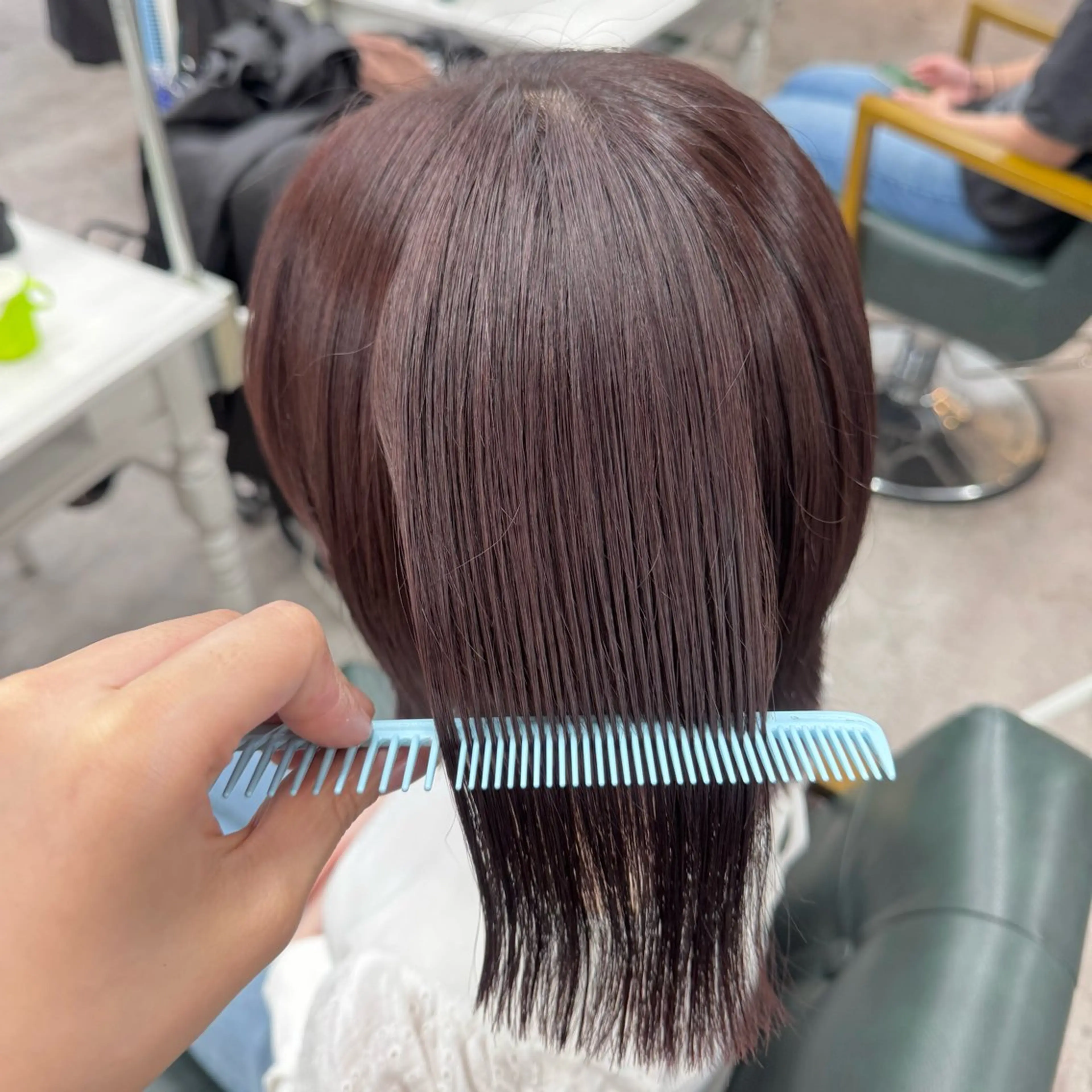 ショート カラー JUNSHIN🦋 ヘアセット／カラーのヘアスタイル