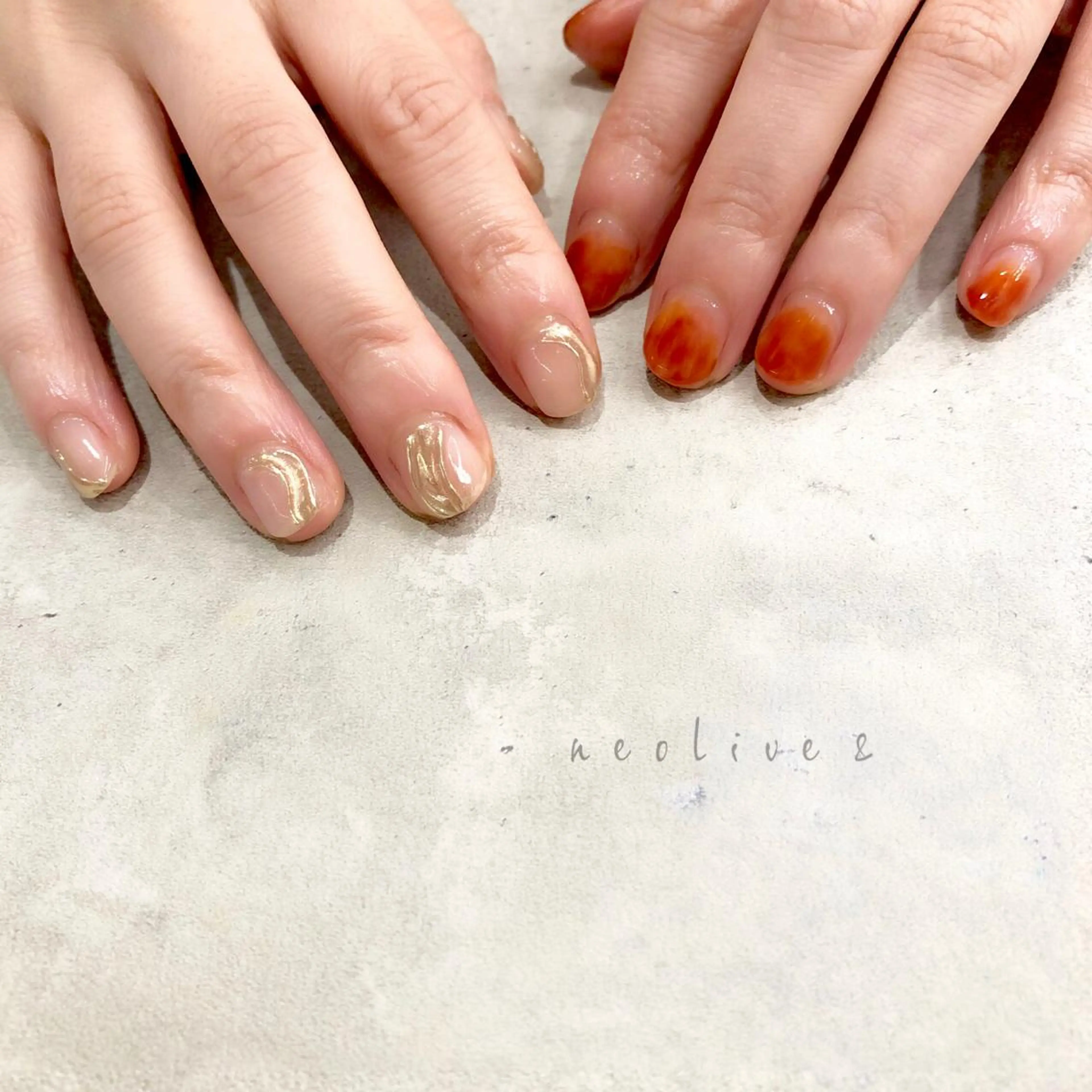 ネイル ハンドネイル Yuriko Omi パラジェル/渋谷のネイルデザイン