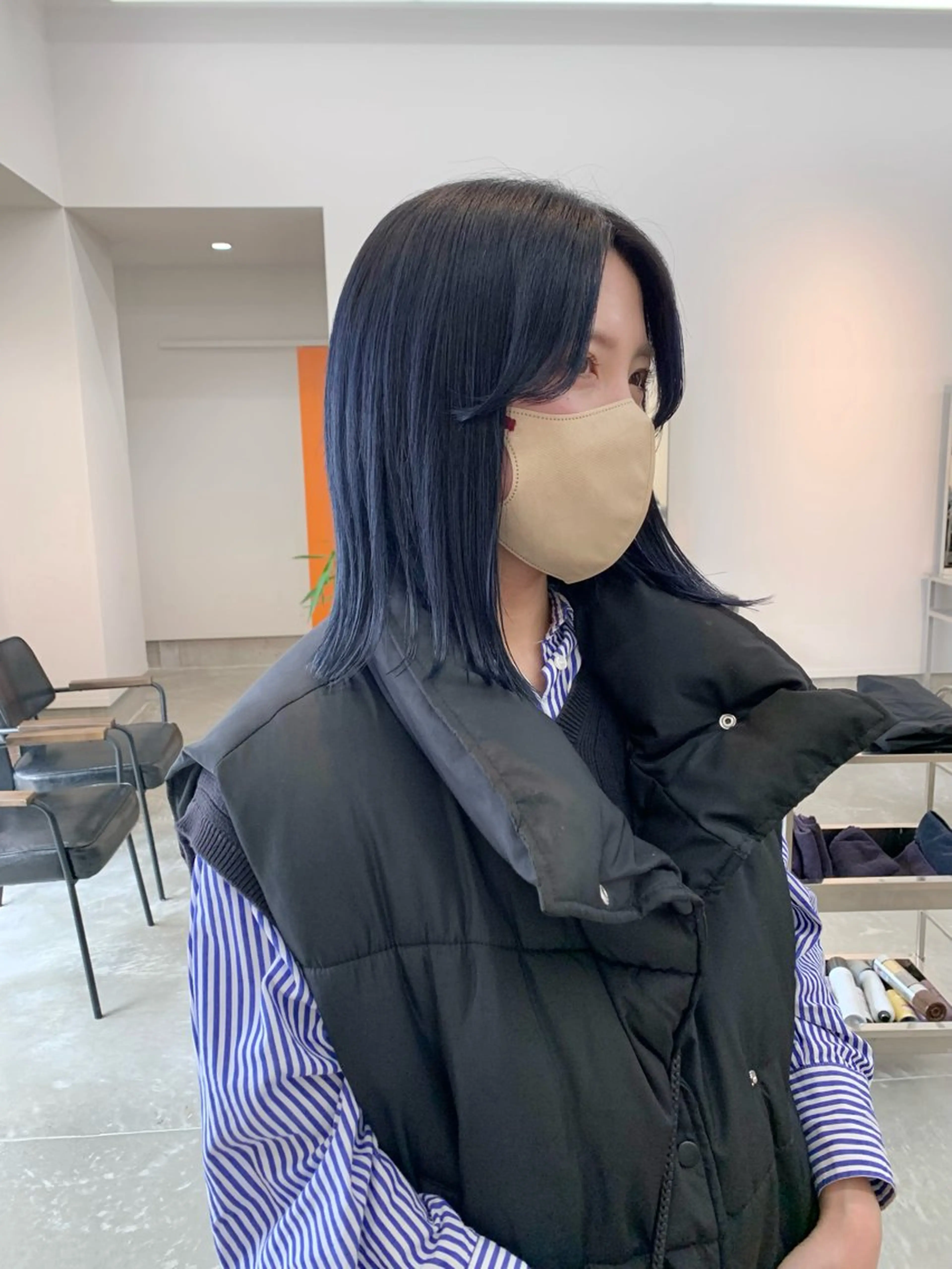 ミディアム ヘアカラー トリートメント 舘谷 愛莉のヘアスタイル