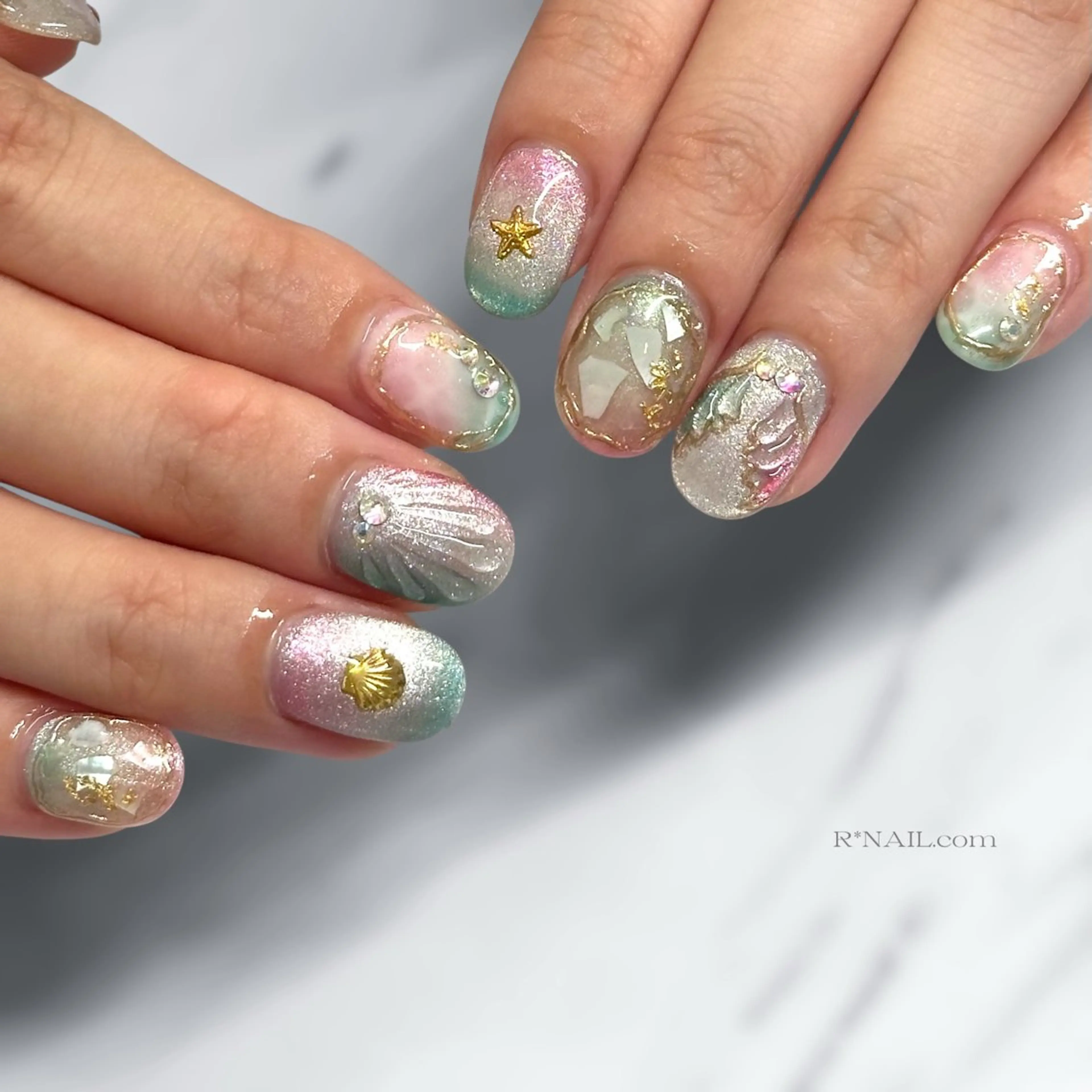 ネイル ハンドネイル Riona / R*NAIL.comのネイルデザイン