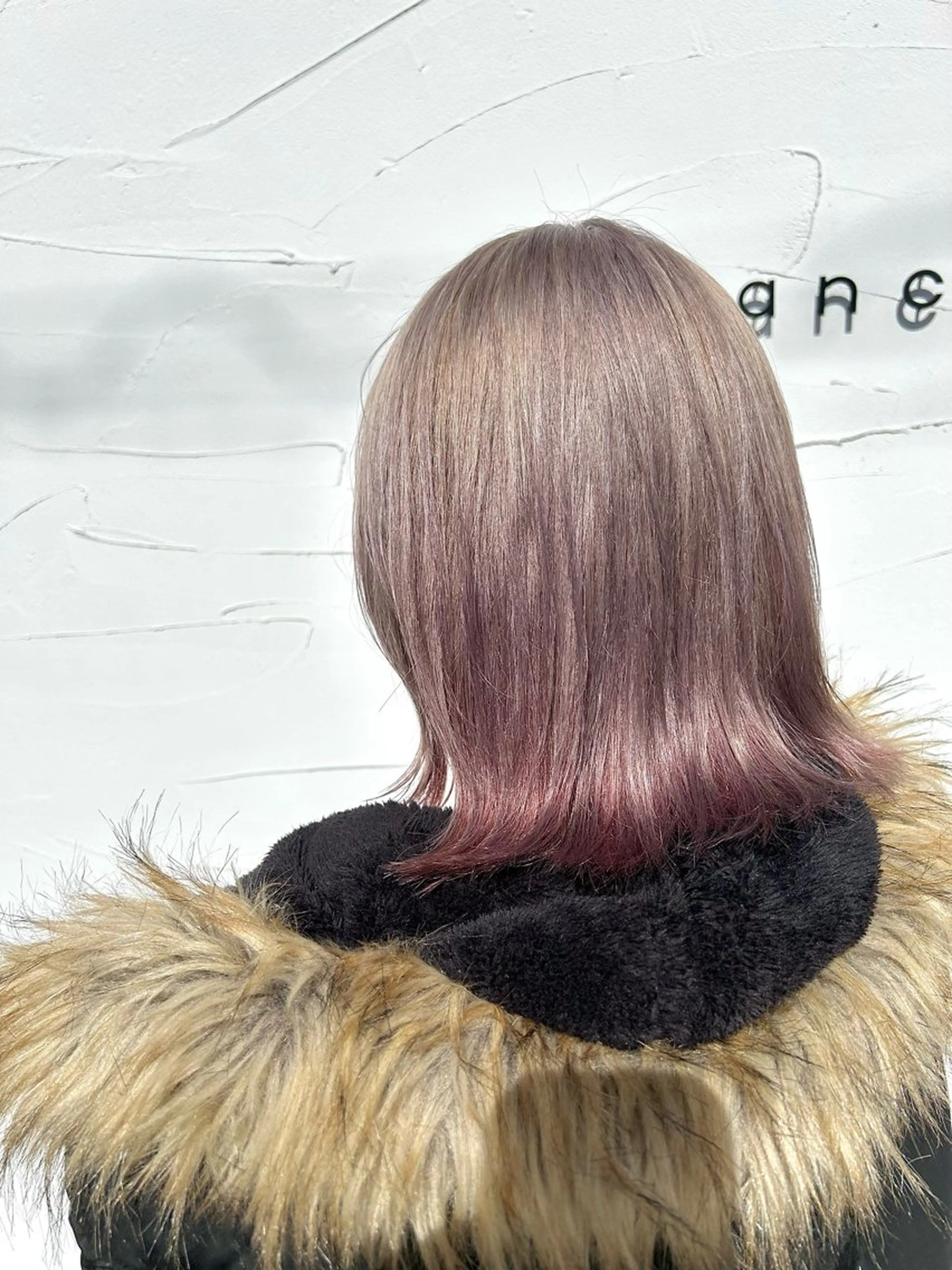 ミディアム 樋富 優香のヘアスタイル