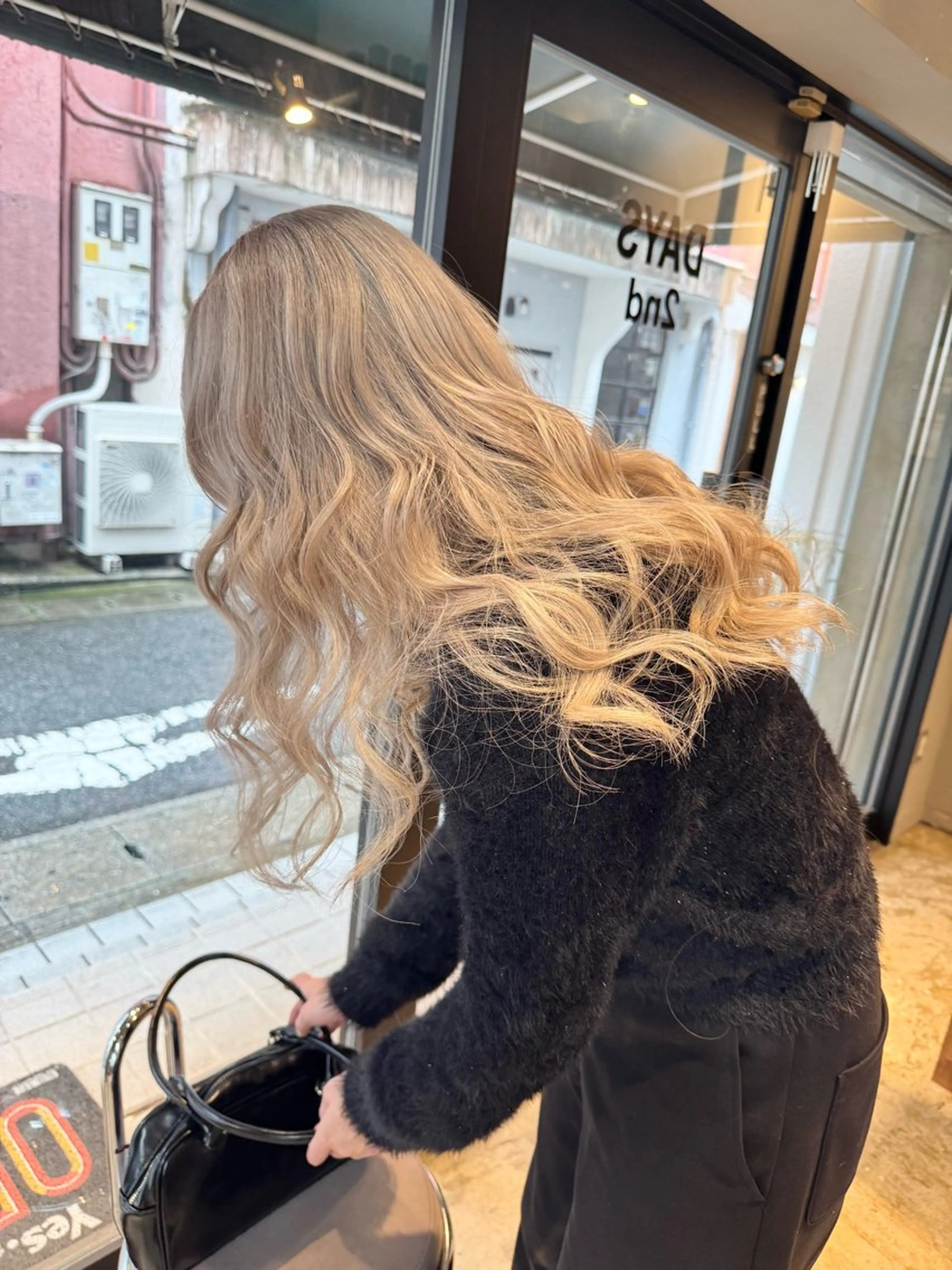 ロング カラー ヘアカラー トリートメント 優梨 EIGHT💞のヘアスタイル