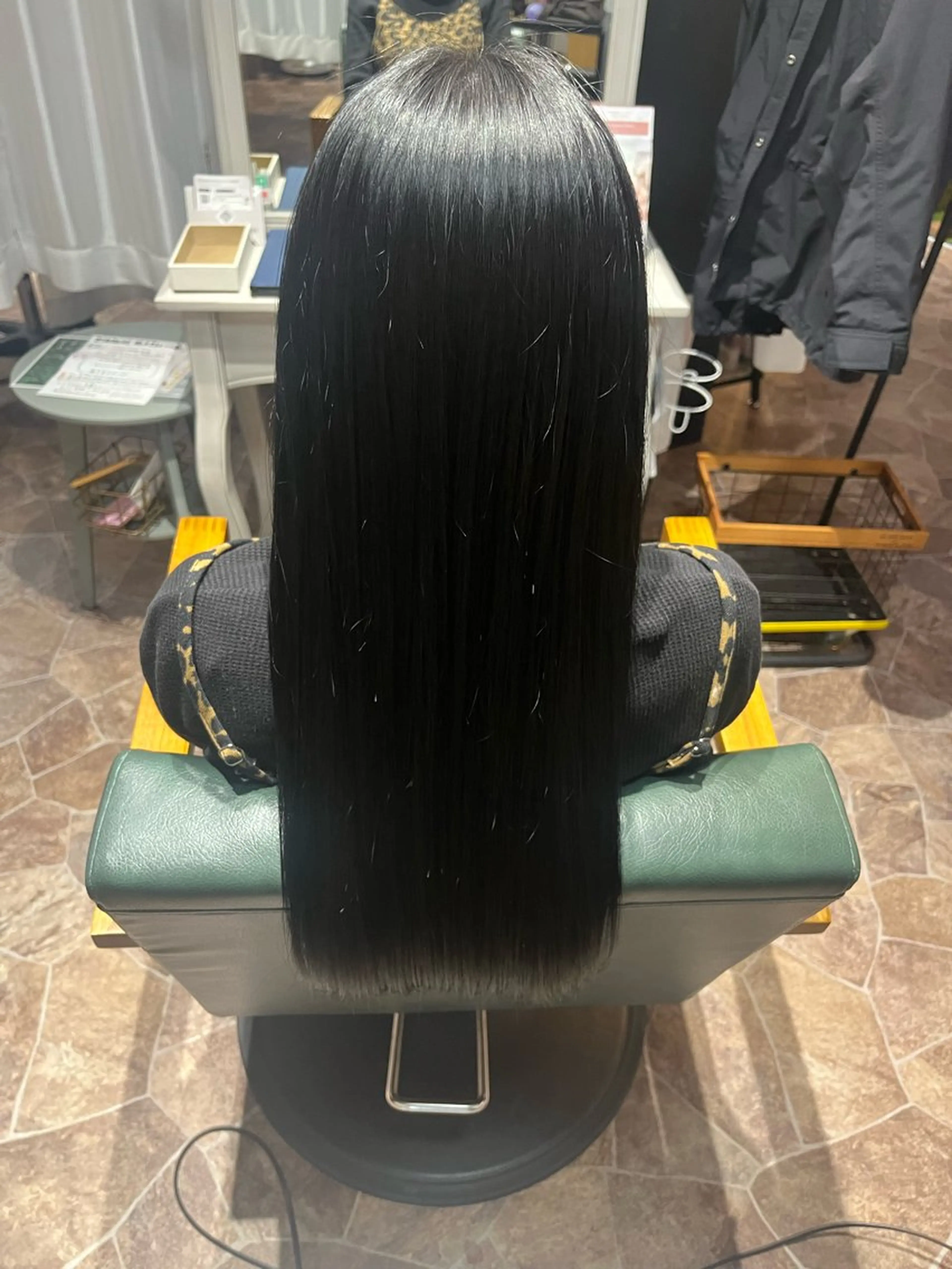 ロング カラー 松田 悠磨のヘアスタイル