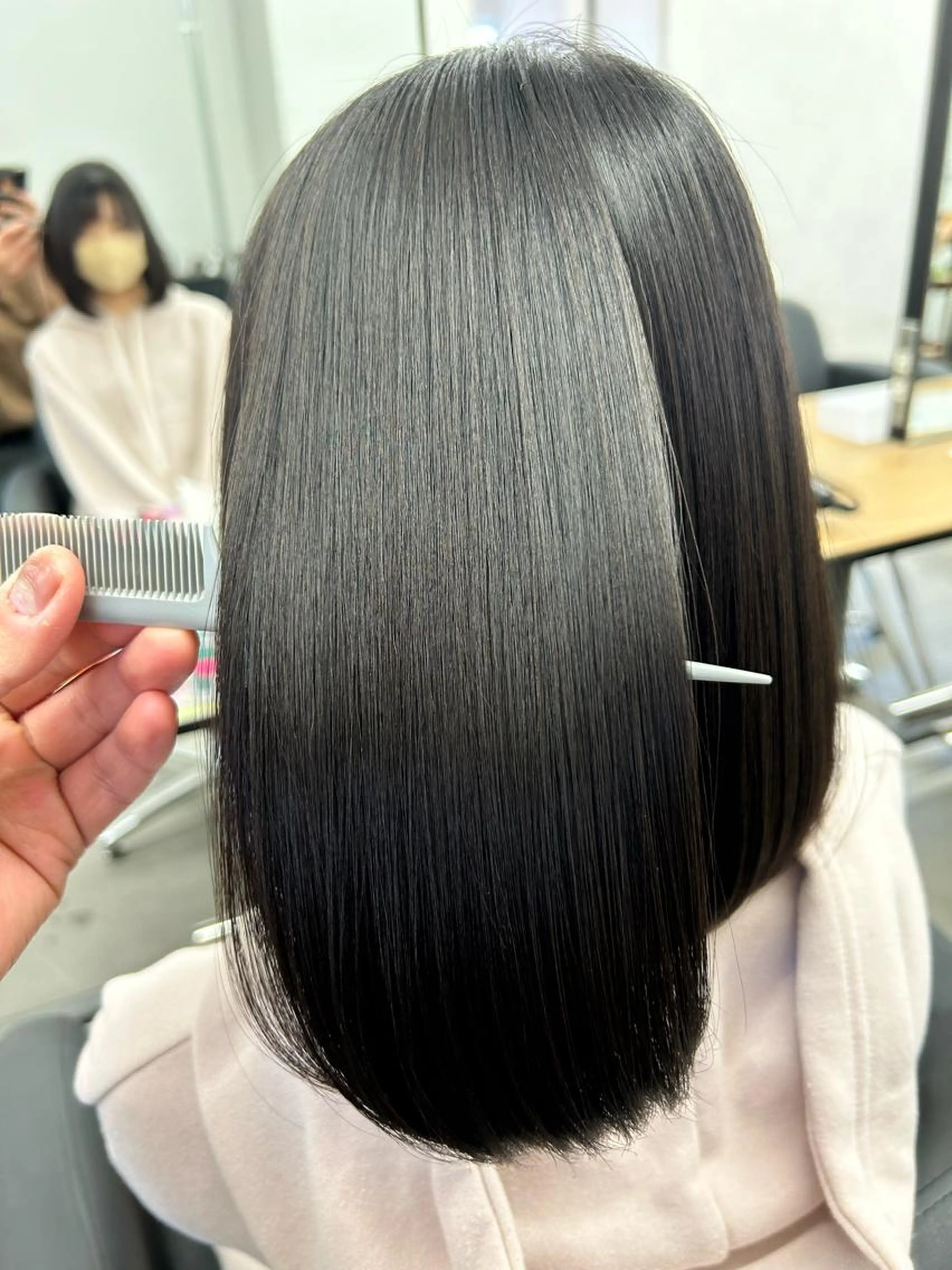 🔥オススメ🔥圧倒的艶感!!カット+髪質改善矯正の写真