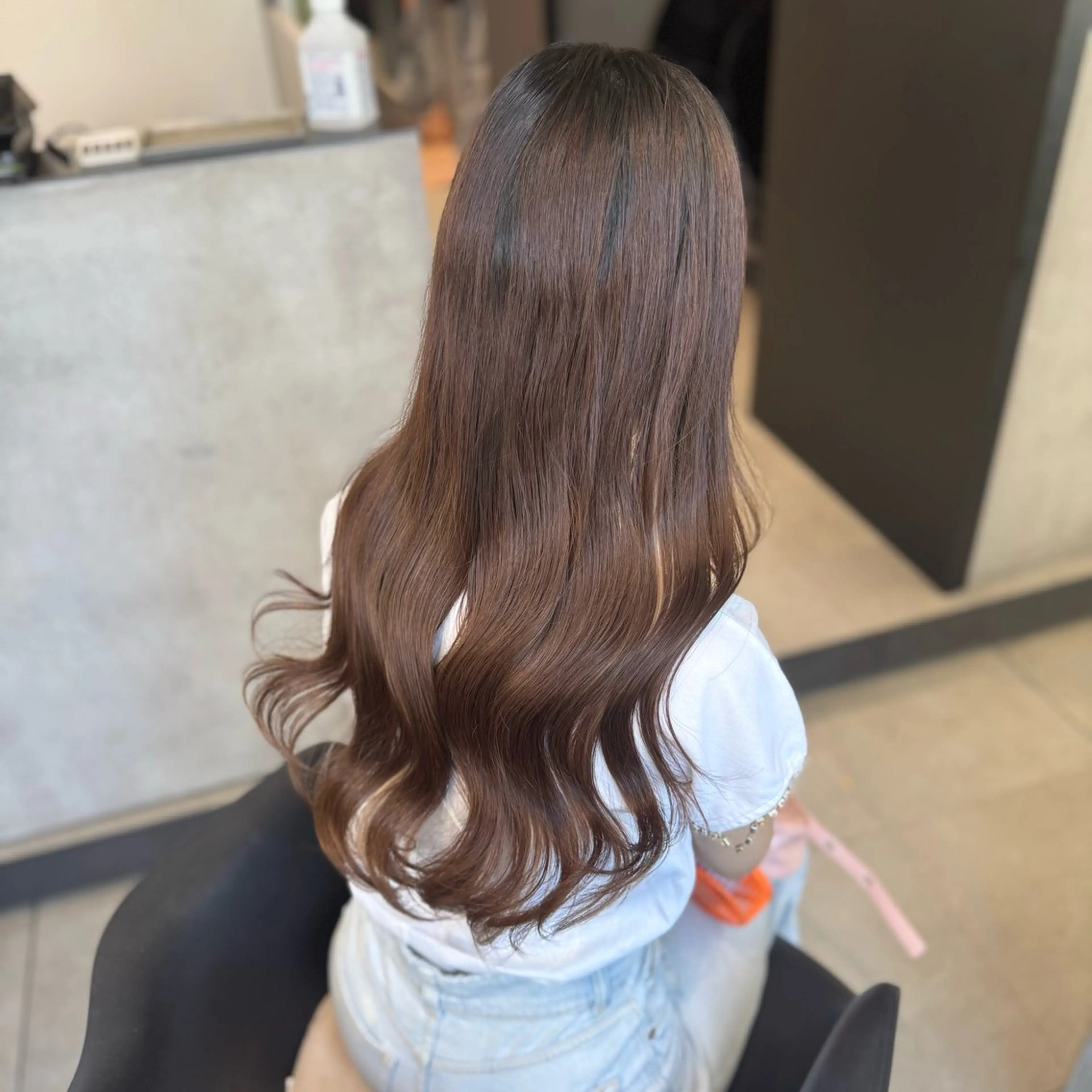 ロング エクステ エクステ 大阪 梅田/ ハイトーン/エクステのヘアスタイル