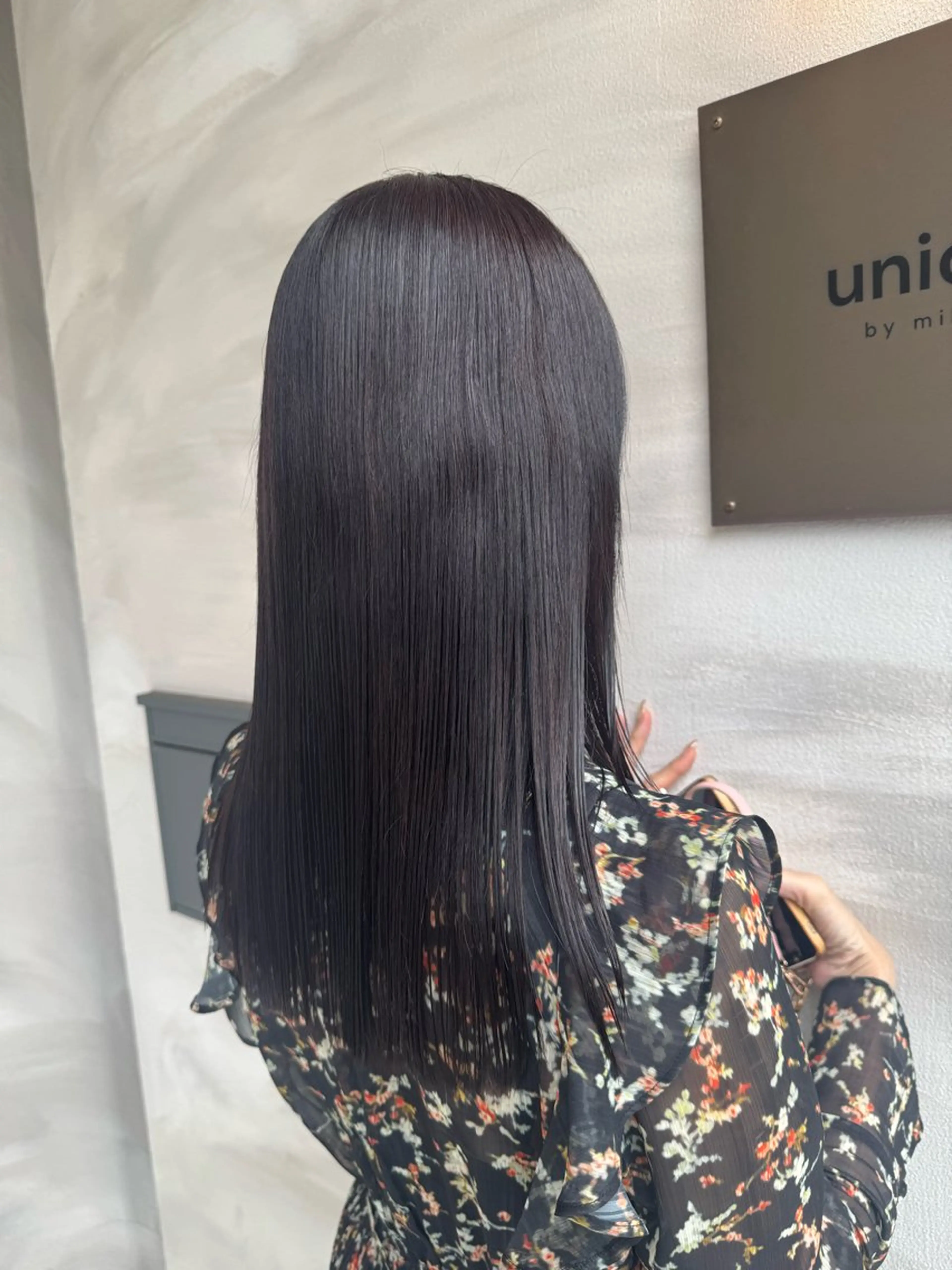 ミディアム カラー Mayuka 🩶のヘアスタイル