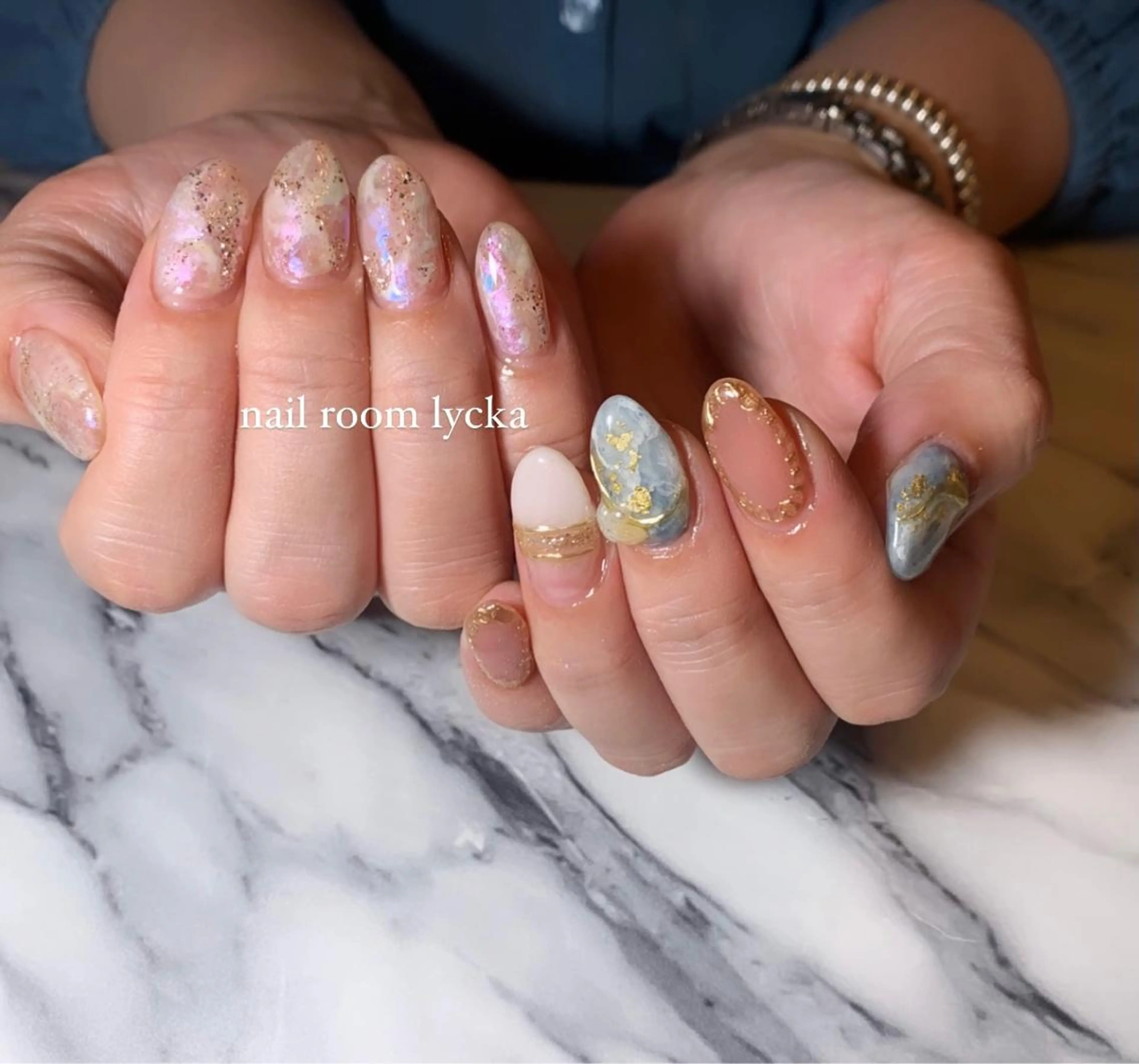 ネイル ﾈｲﾙﾙｰﾑﾘｯｶ 𝐦𝐚𝐲𝐮のネイルデザイン