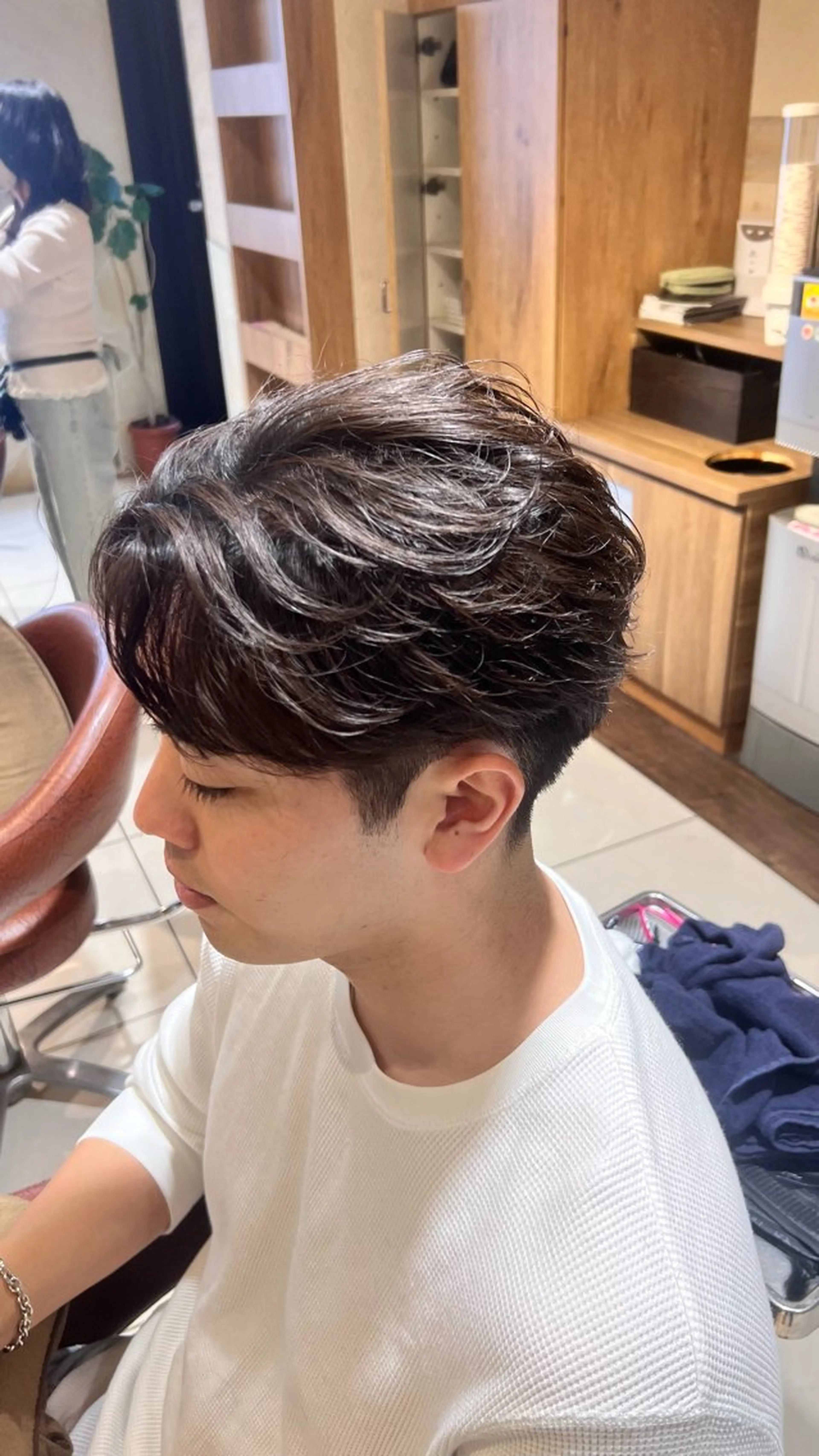 パーマ メンズ カット パーマ 新宿/メンズパーマ/ メンズ特化/和田瑞生のヘアスタイル