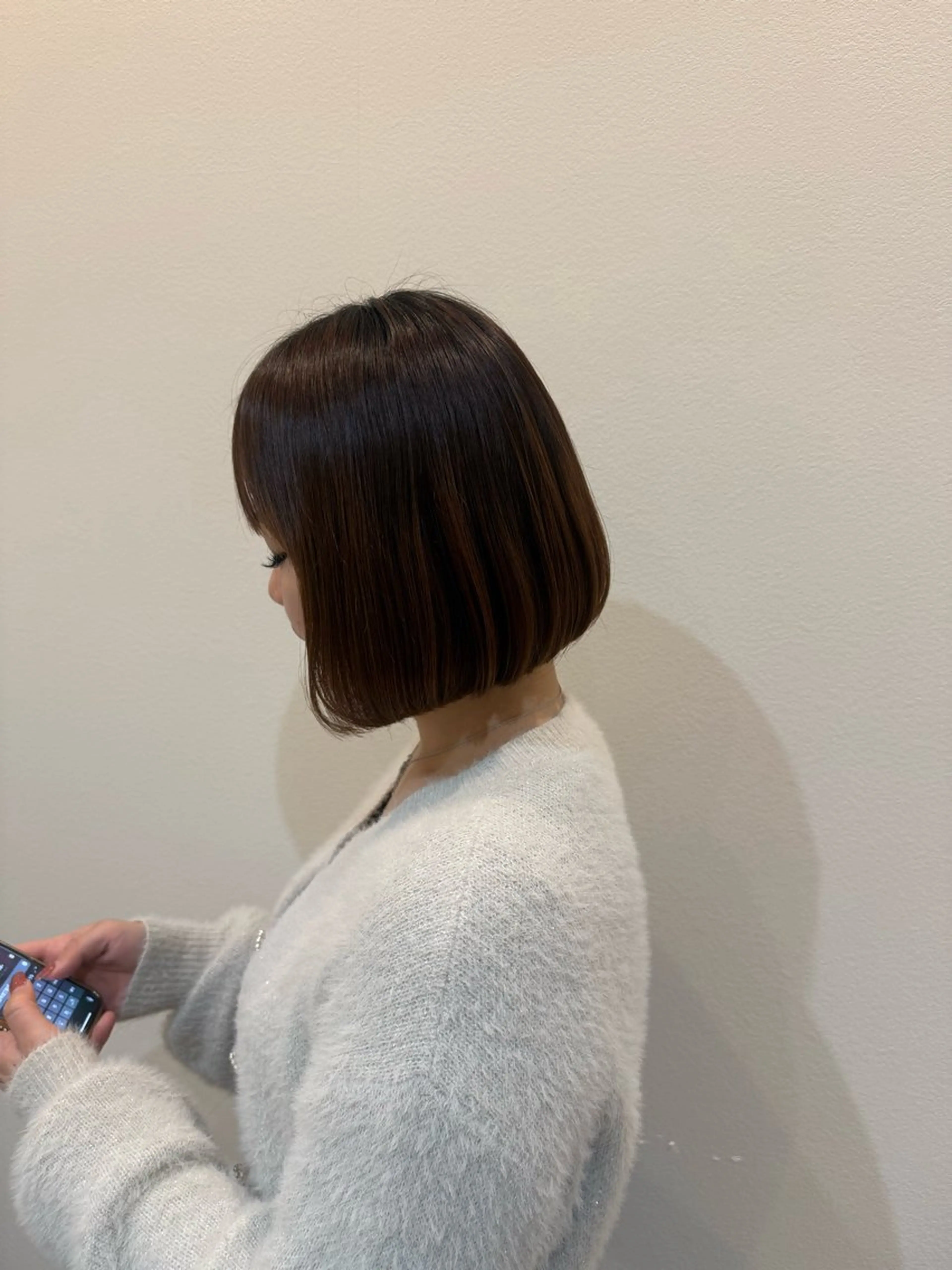 ミディアム 原尾 あやなのヘアスタイル