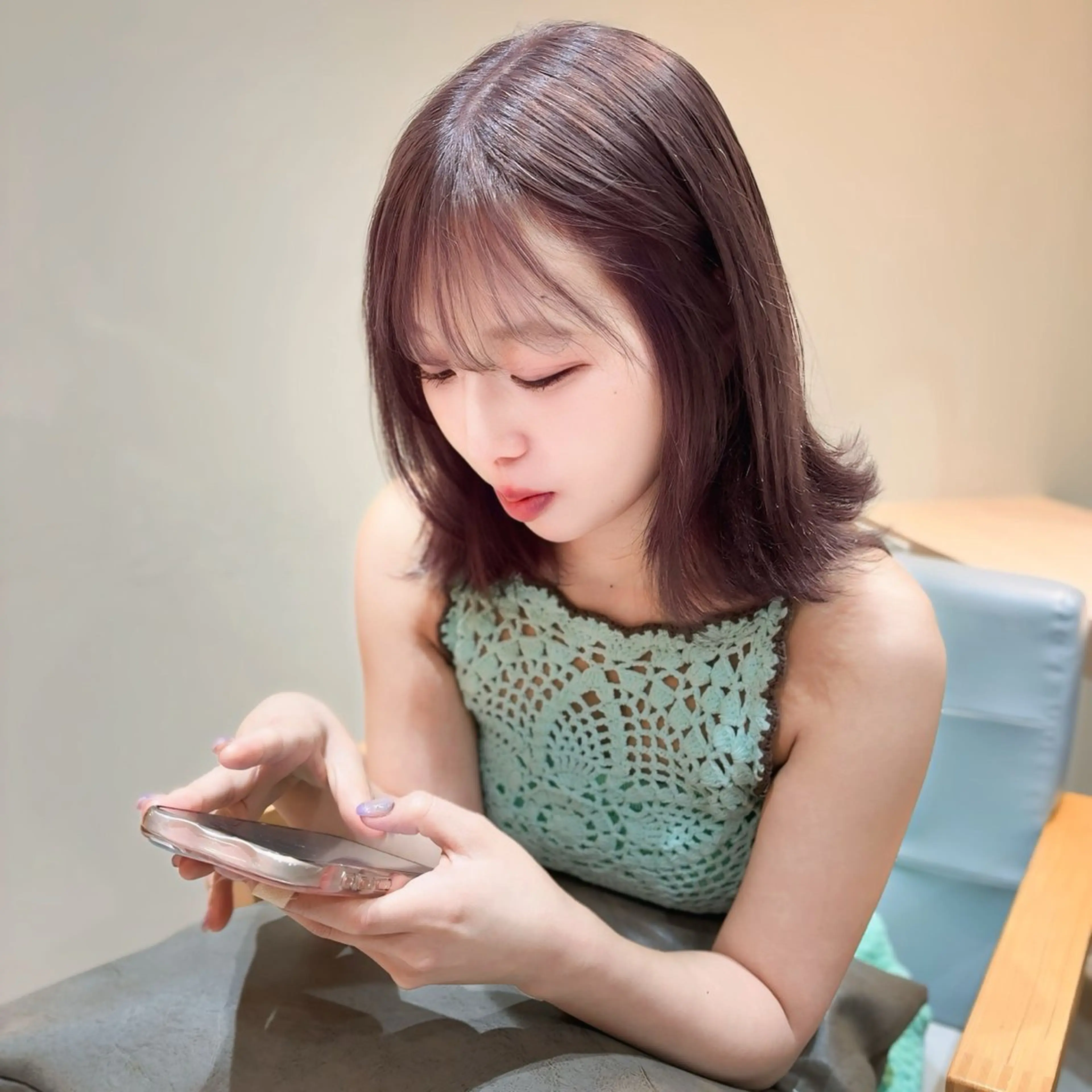 ブリーチありダブルカラーの写真