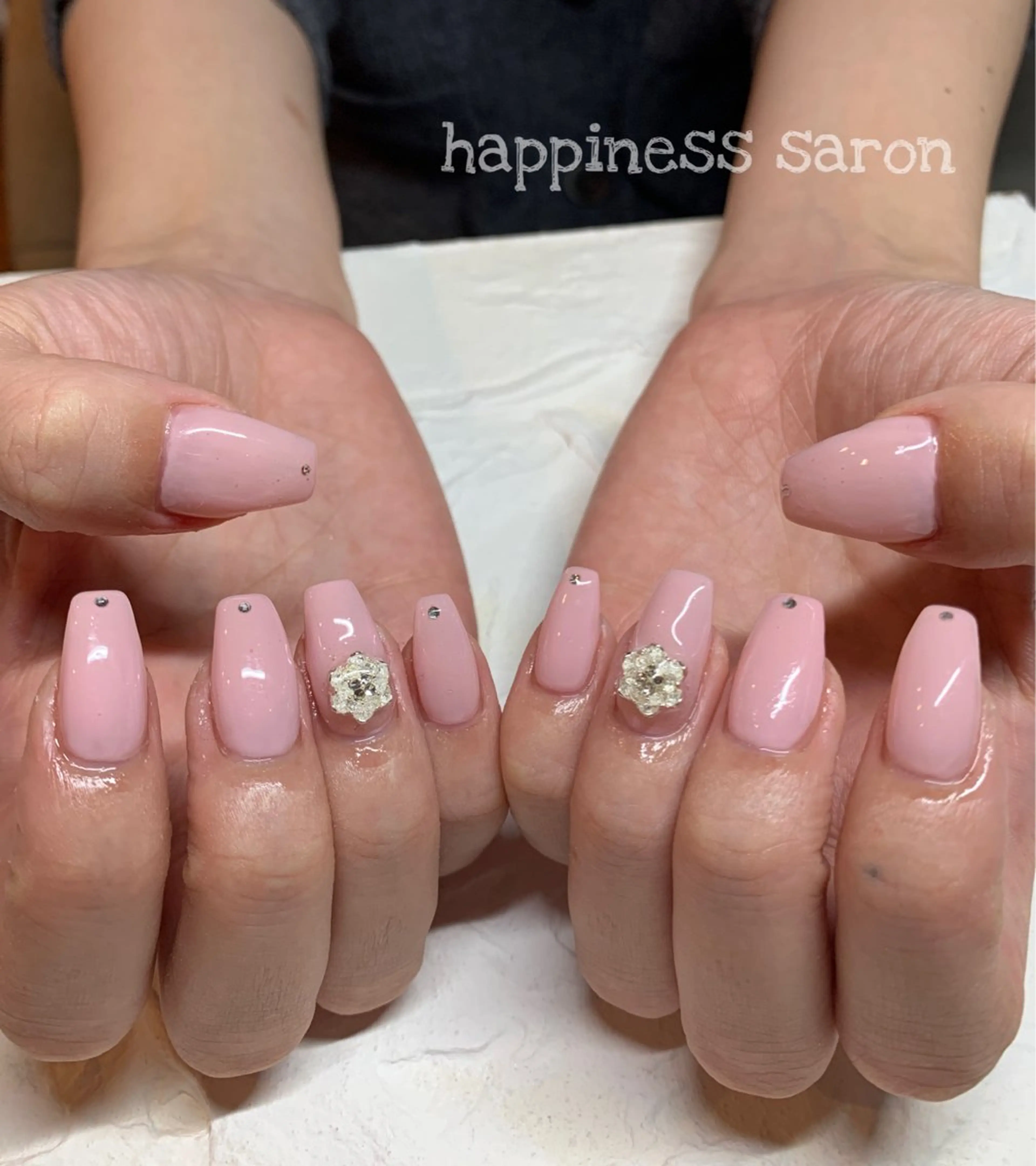 ネイル ワンカラーネイル シンプルネイル happiness nailのネイルデザイン