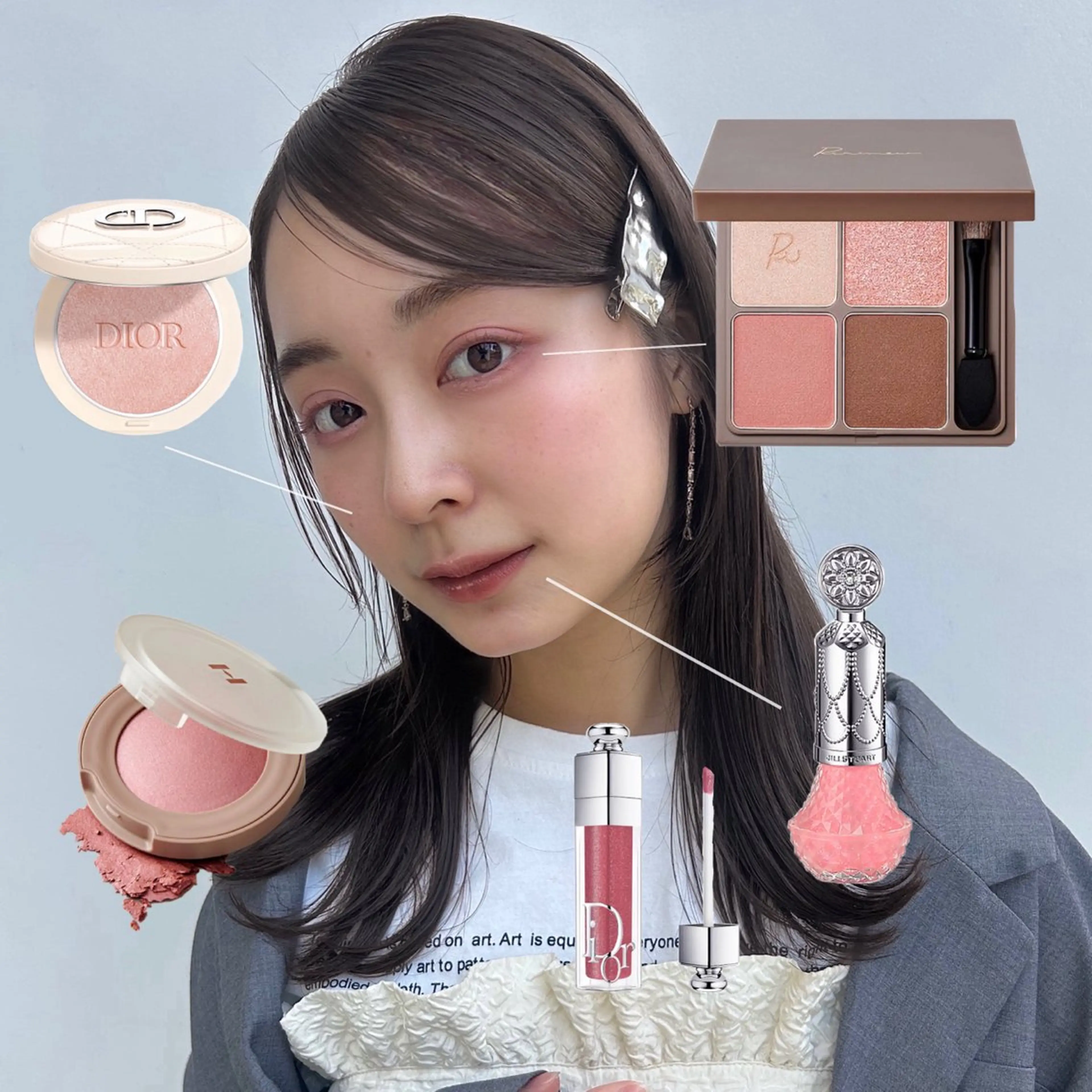 ミディアム 🌸透明感/レイヤー / 栗林 彩🌸のヘアスタイル