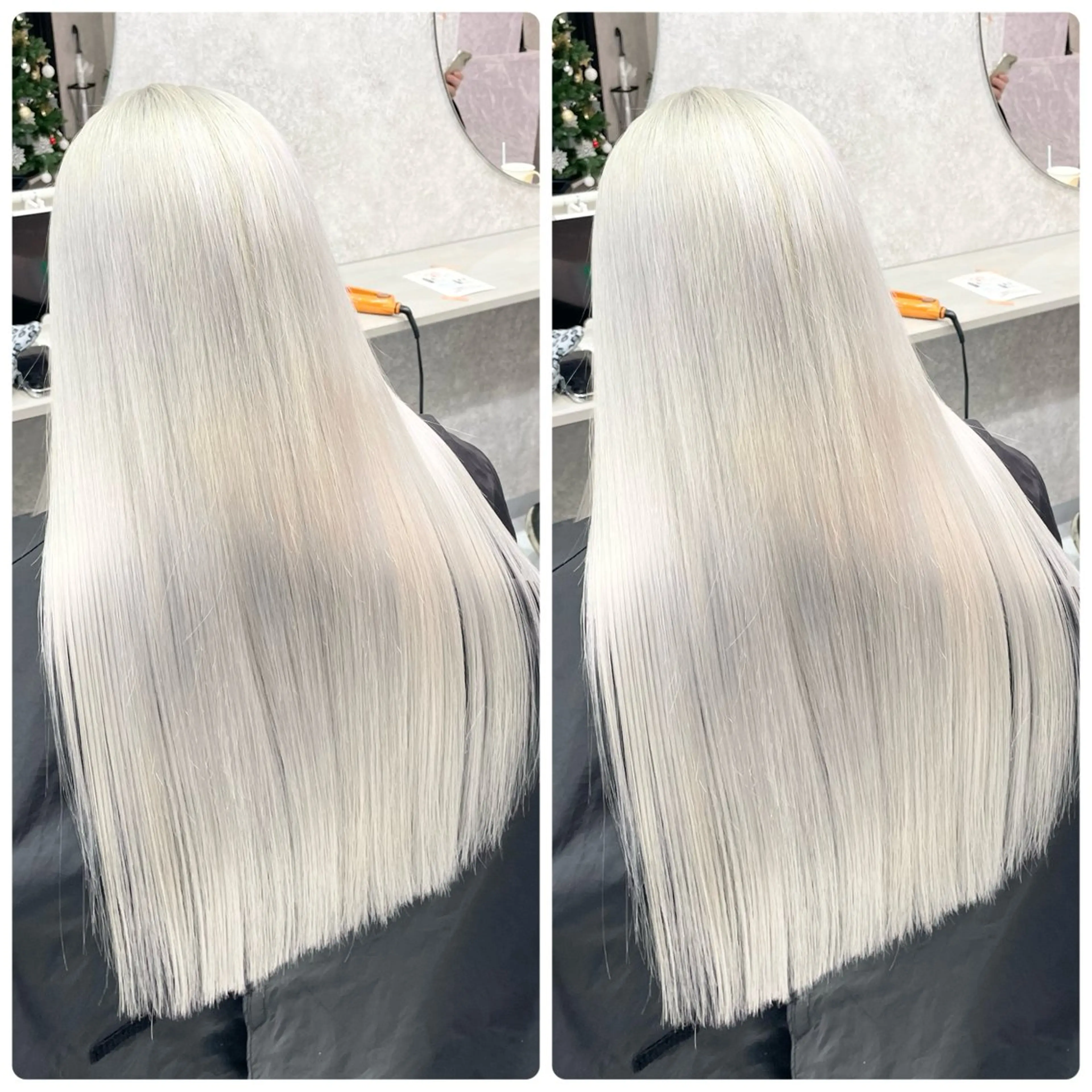 ロング 🦋ハイトーン🦋 石山 希理🦋のヘアスタイル